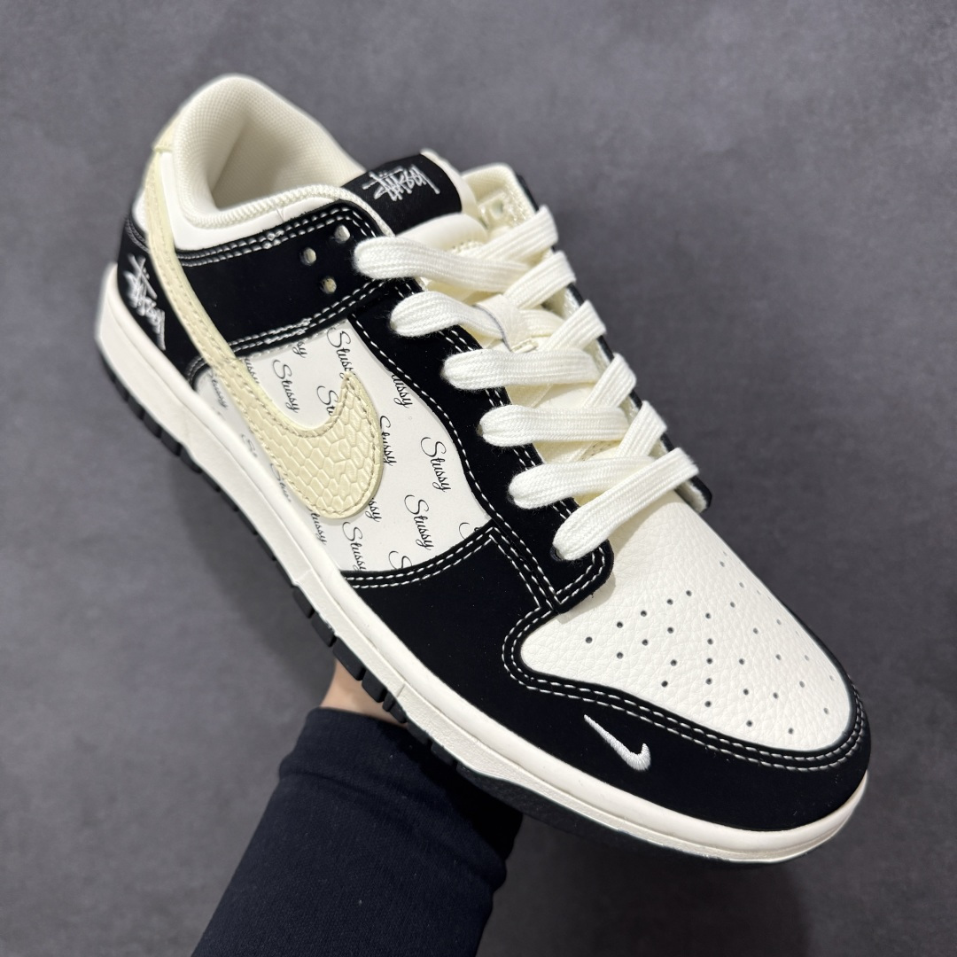 【纯原】Nike SB Dunk Low 斯图西联名 米鳞勾 周年高端定制 低帮休闲板鞋#定制鞋盒 大厂