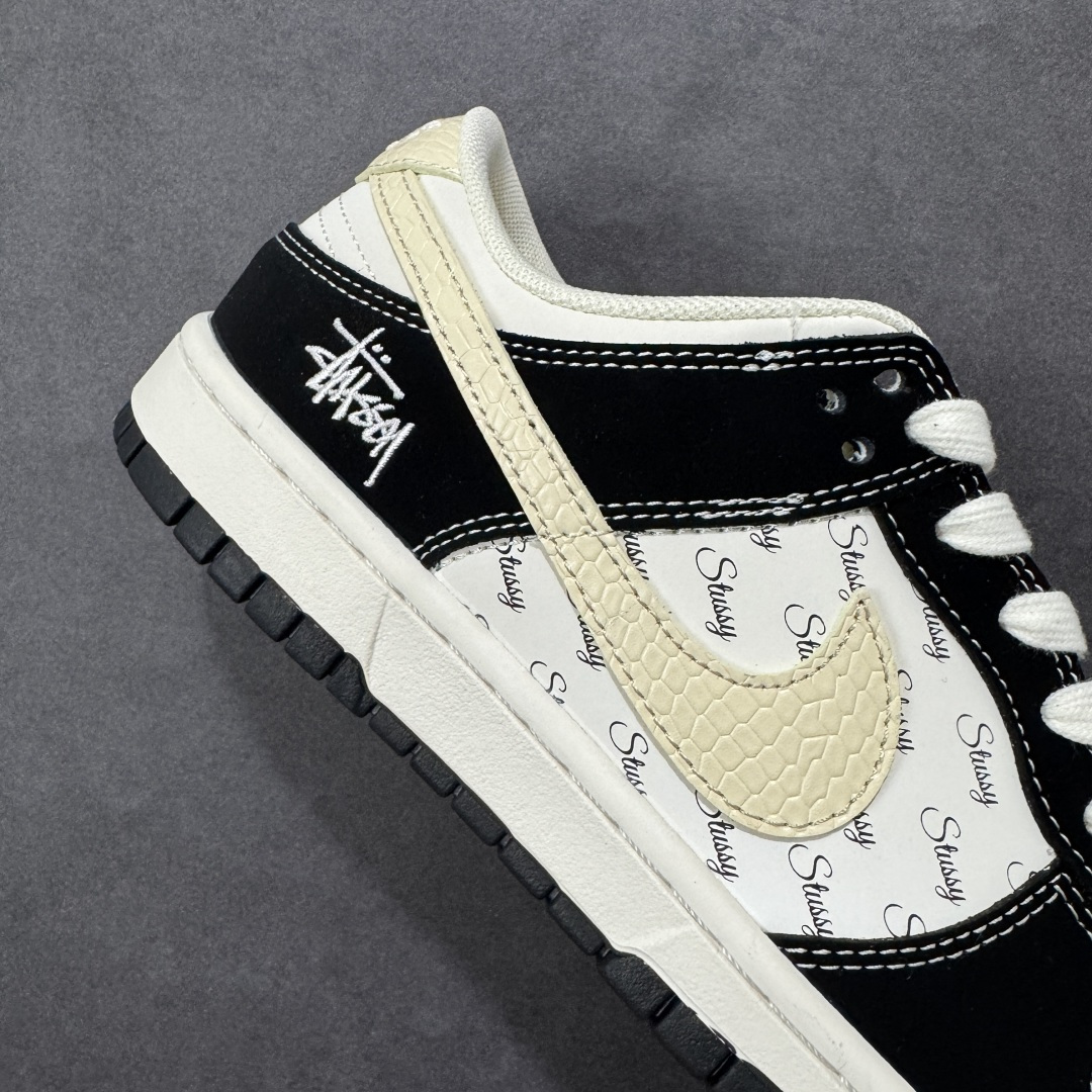 【纯原】Nike SB Dunk Low 斯图西联名 米鳞勾 周年高端定制 低帮休闲板鞋#定制鞋盒 大厂