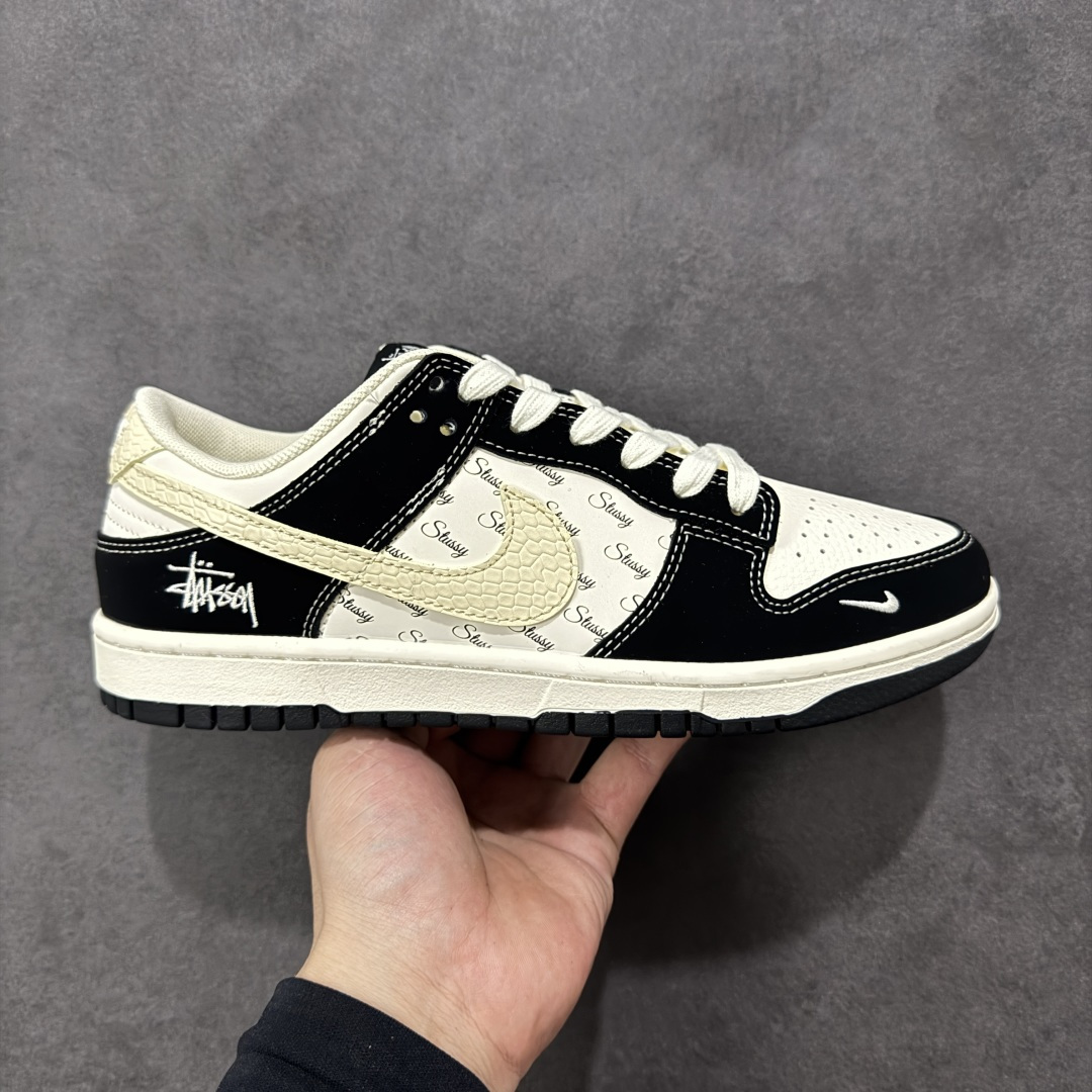 【纯原】Nike SB Dunk Low 斯图西联名 米鳞勾 周年高端定制 低帮休闲板鞋#定制鞋盒 大厂