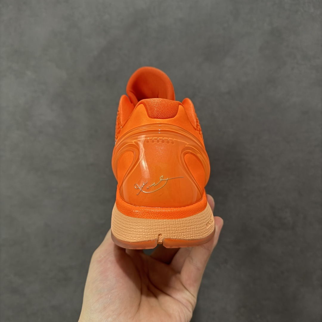 【纯原】Nike Zoom Kobe 6 Protro“Total Orange” 舒适百搭 防滑耐磨 