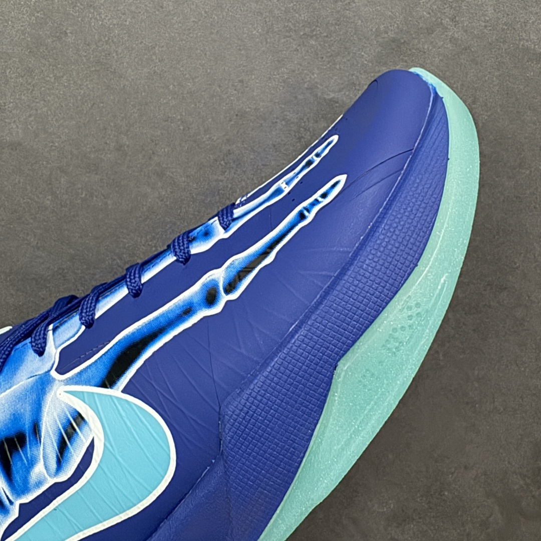 【纯原】NK Kobe V 科比5 科比五 实战篮球鞋夜光骨头蓝色 HJ4303-400 国内一线头部大