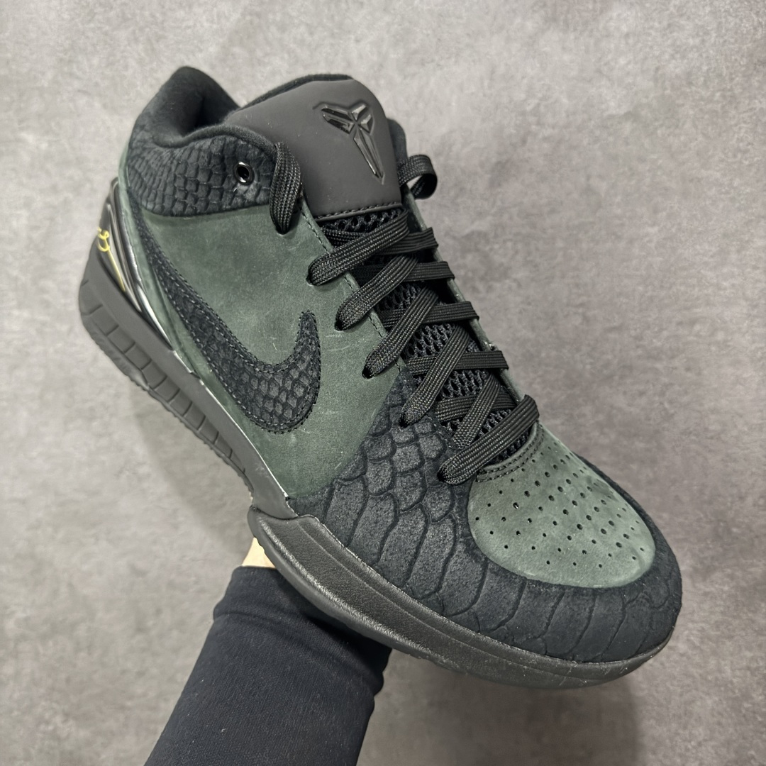 【纯原】NK ZOOM KOBE 4 Protro 科比四代 黑色 黑曼巴 FQ3544-001国内一线
