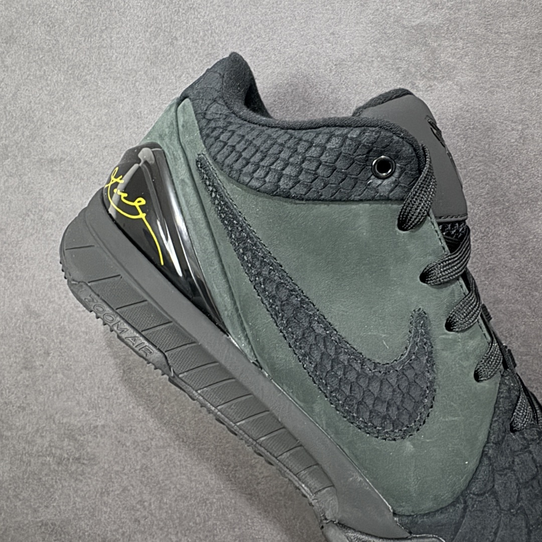 【纯原】NK ZOOM KOBE 4 Protro 科比四代 黑色 黑曼巴 FQ3544-001国内一线