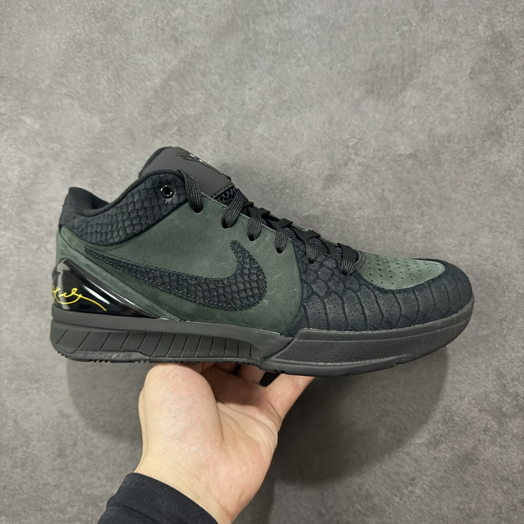 【纯原】NK ZOOM KOBE 4 Protro 科比四代 黑色 黑曼巴 FQ3544-001国内一线