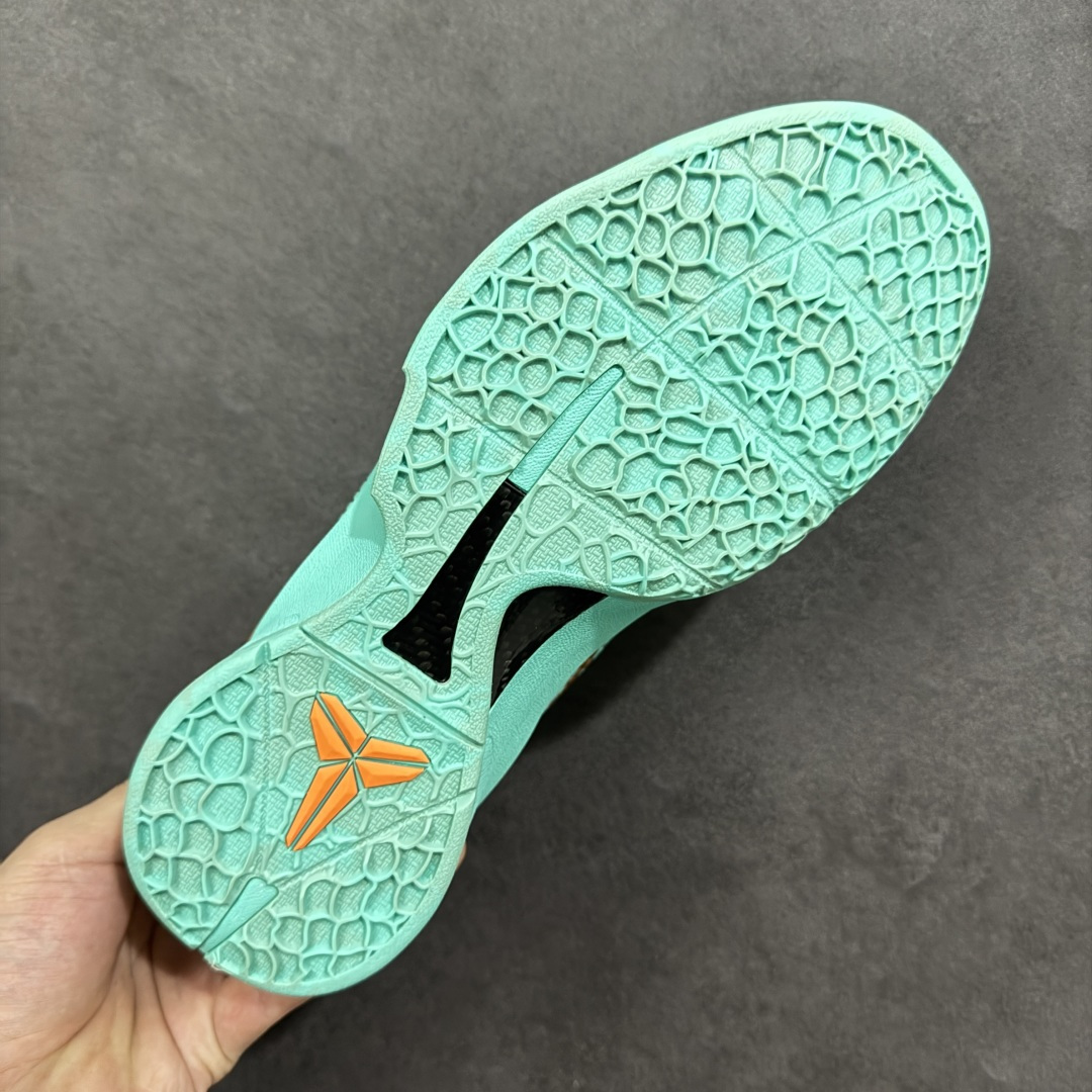 【纯原】Nike Zoom Kobe 6 Protro舒适百搭 防滑耐磨 低帮 篮球鞋 男款 绿色 IQ