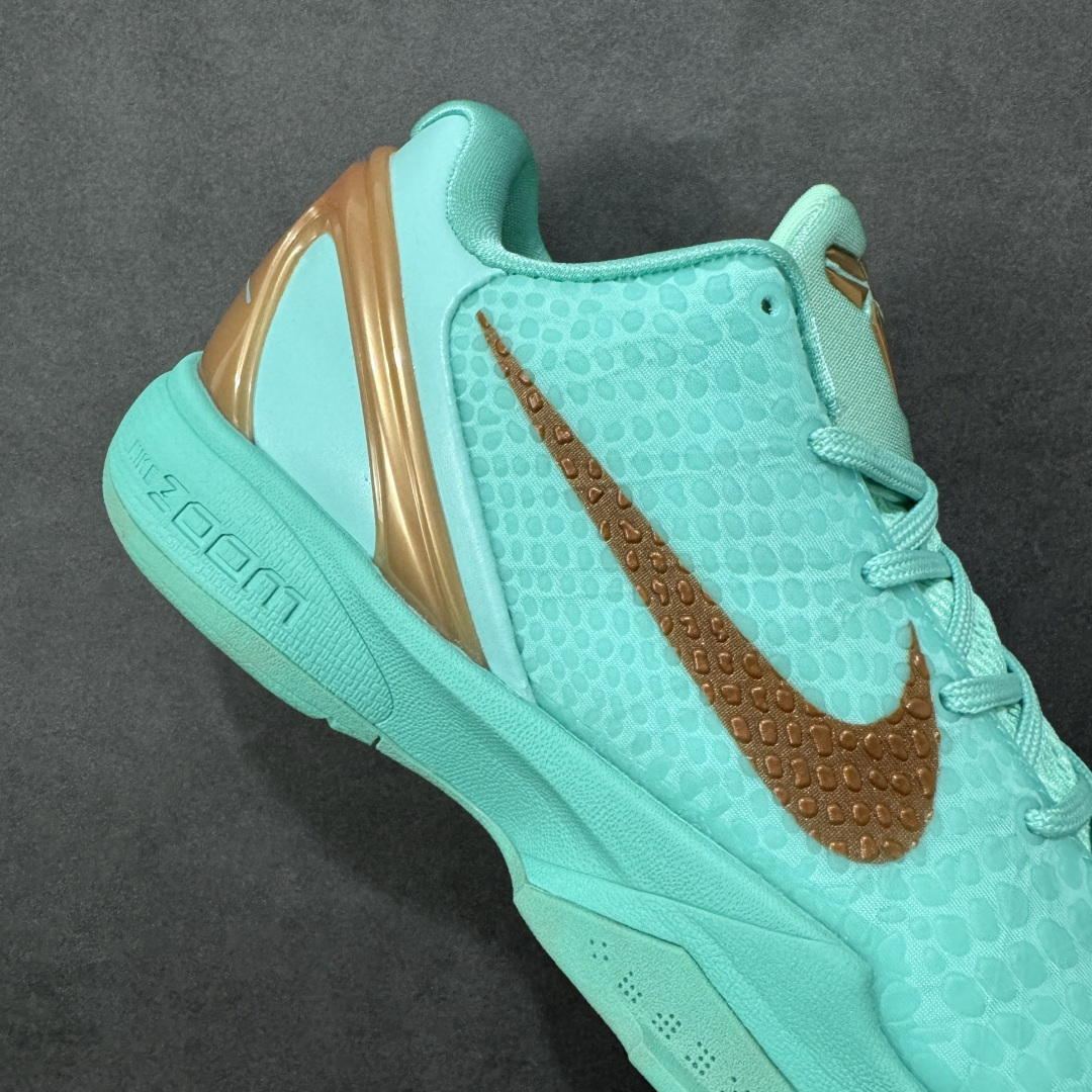 【纯原】Nike Zoom Kobe 6 Protro舒适百搭 防滑耐磨 低帮 篮球鞋 男款 绿色 IQ