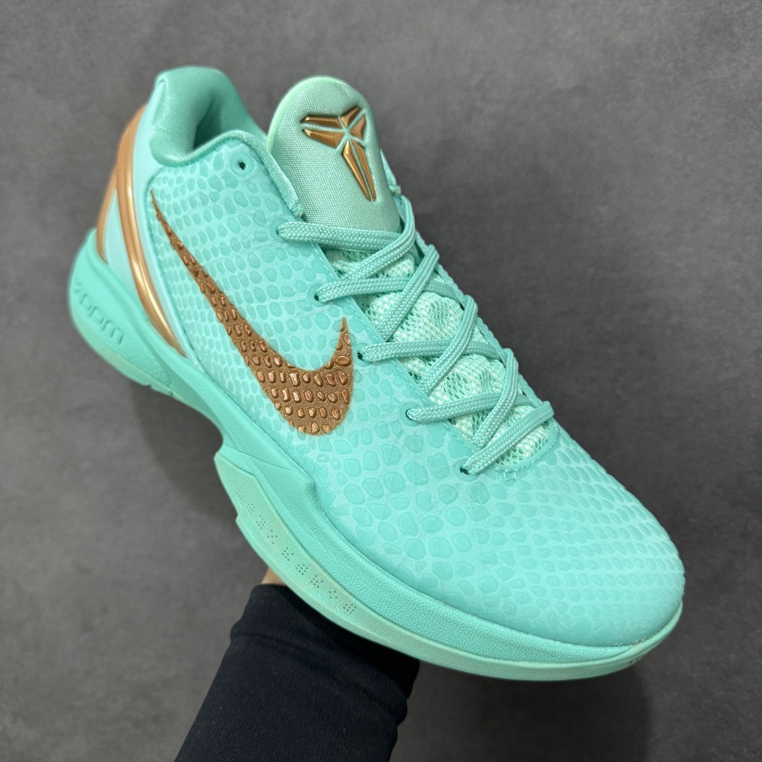 【纯原】Nike Zoom Kobe 6 Protro舒适百搭 防滑耐磨 低帮 篮球鞋 男款 绿色 IQ