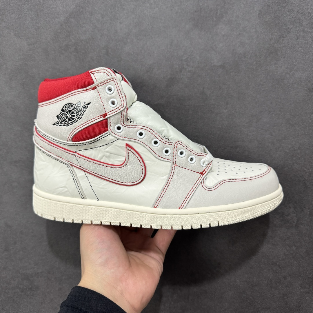 【公司级头层版】Air Jordan 1 High OG 高帮 白棕 AJ1 乔丹1代 aj1 乔1 高邦 金人吊牌 乔丹篮球鞋系列555088-160 采用正确头层皮组合荔枝纹头层皮革鞋面材质 中底注胶孔及缜密中底拉帮工艺 内置气垫及耐磨橡胶大底 尺码:36-47.5-选品中心