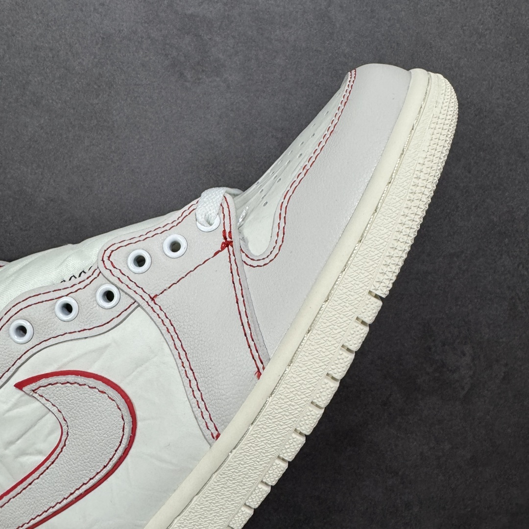 图片[5]-【公司级头层版】Air Jordan 1 High OG 高帮 白棕 AJ1 乔丹1代 aj1 乔1 高邦 金人吊牌 乔丹篮球鞋系列555088-160 采用正确头层皮组合荔枝纹头层皮革鞋面材质 中底注胶孔及缜密中底拉帮工艺 内置气垫及耐磨橡胶大底 尺码：36-47.5-选品中心