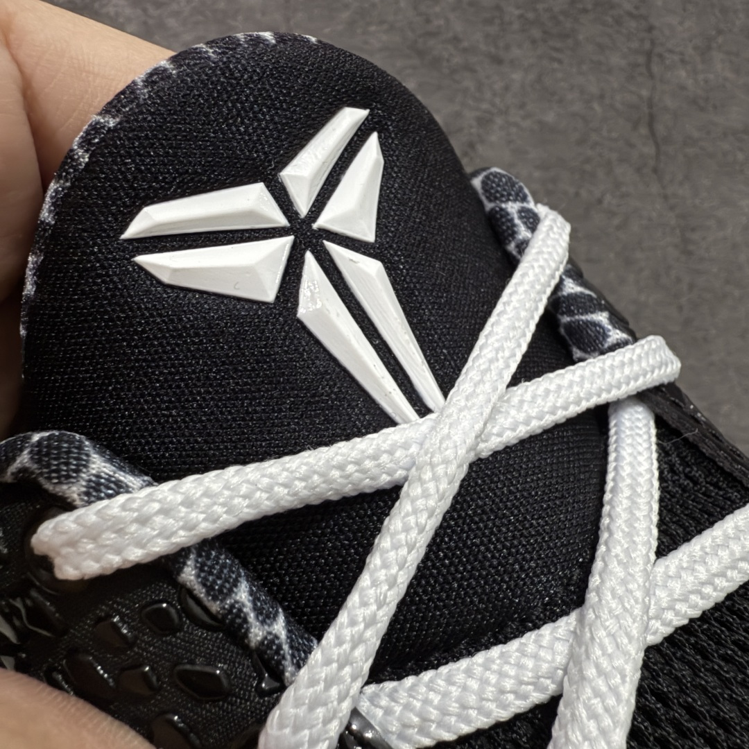 图片[6]-【Star版本】NK Zoom Kobe 6 Protro 科比六代 黑白曼巴 CW2190-002 史上最强复刻 私人团队订单 细节完美对比公司货 前掌超大Zoom Turbo气垫 后掌EVA缓震 真正的原汁原味 还原ZP脚感 全身鞋材卡料色独家定制 唯一正确喷漆工艺Swoosh 正确凹凸蛇鳞工艺 正确鞋面渐变效果 内全置真动飞态线 独立原厂模具 最大尺码达到48.5码 首批不拼图大几率过验 亲测已过 支持各种高强度实战 无需担心 上脚价 补货周期极长 脚宽建议买大半码 科比系列前掌偏窄 不影响二次销售 支持七天无理由退换 尺码：40 40.5 41 42 42.5 43 44 44.5 45 45.5 46 47.5 48.5-选品中心