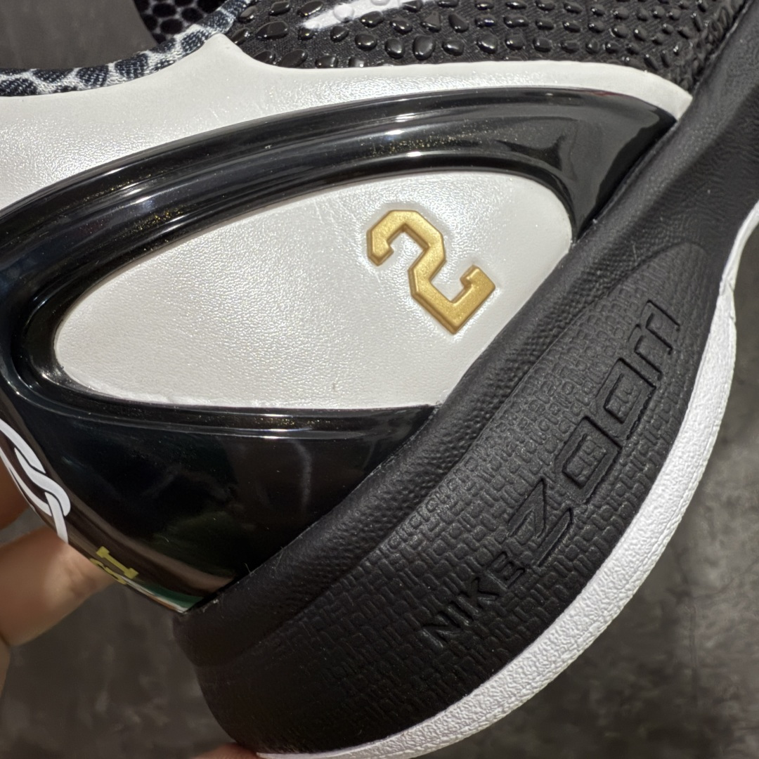 图片[3]-【Star版本】NK Zoom Kobe 6 Protro 科比六代 黑白曼巴 CW2190-002 史上最强复刻 私人团队订单 细节完美对比公司货 前掌超大Zoom Turbo气垫 后掌EVA缓震 真正的原汁原味 还原ZP脚感 全身鞋材卡料色独家定制 唯一正确喷漆工艺Swoosh 正确凹凸蛇鳞工艺 正确鞋面渐变效果 内全置真动飞态线 独立原厂模具 最大尺码达到48.5码 首批不拼图大几率过验 亲测已过 支持各种高强度实战 无需担心 上脚价 补货周期极长 脚宽建议买大半码 科比系列前掌偏窄 不影响二次销售 支持七天无理由退换 尺码：40 40.5 41 42 42.5 43 44 44.5 45 45.5 46 47.5 48.5-选品中心