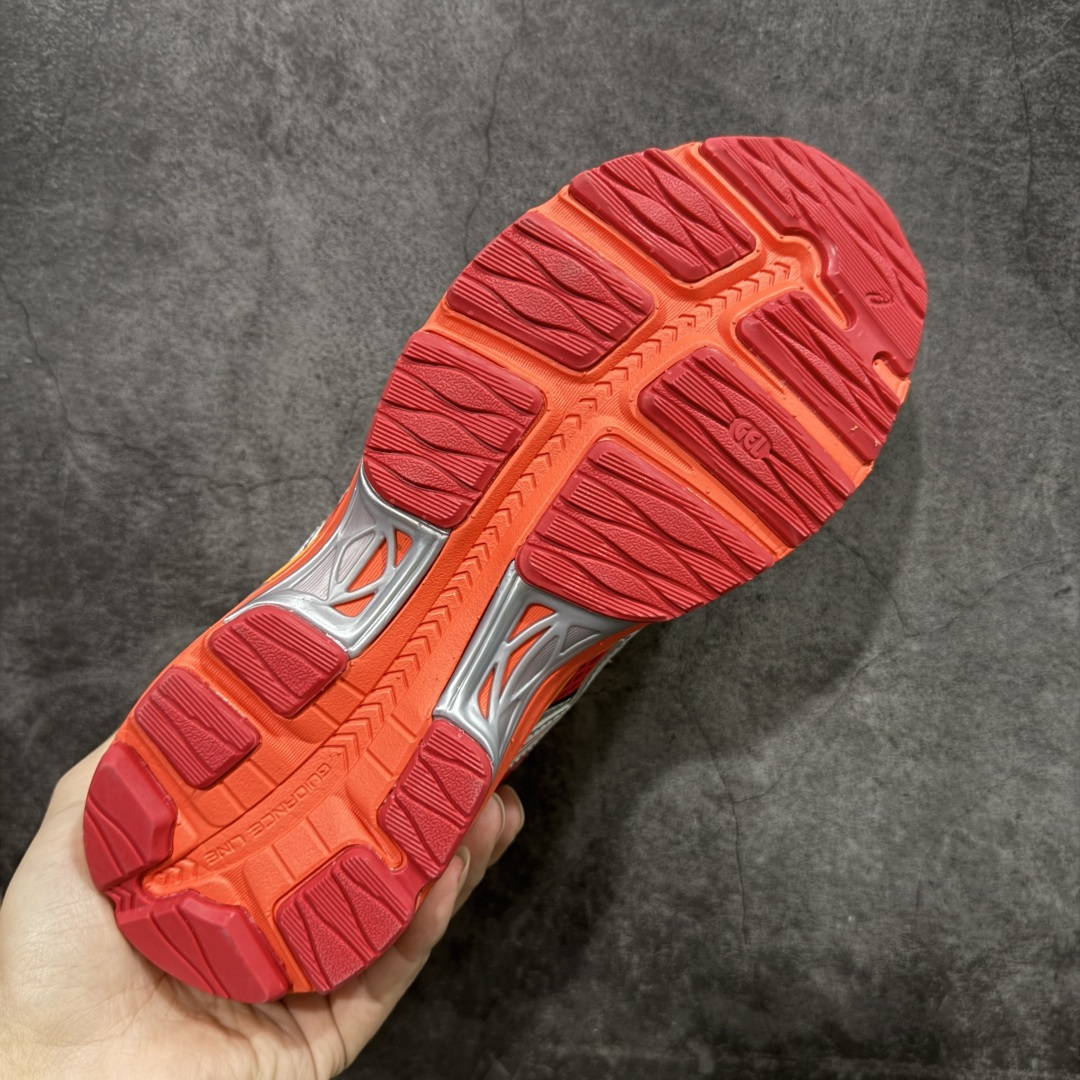 图片[9]-【公司级】Asics/亚瑟士 Gel Sekiran 防滑耐磨 缓震回弹 舒适轻便 支撑 跑鞋 ASICS的亚瑟士运动风尚系列又带来了新的惊喜，Gel Sekiran（凝胶赤炼）运动跑步鞋。这款鞋的设计灵感来自21世纪头十年和第二个十年发布的多款经典跑鞋，包括Gel Nimbus 13、Gel Cumulus 12和Gel Cumulus 17。经典鞋型的细节被巧妙地融入到这款鞋的覆面图案和网面构造中。而鞋底部分则采用了Gel Cumulus 17的鞋底系统，与复古风格的鞋面形成鲜明对比。中底采用FF BLAST™ PLUS ECO缓震材料，提供云感体验；TPU弹性体增强脚趾灵活性，橡胶发泡技术提升回弹性能。适用场景：大体重跑者或需要额外缓震支持的训练场景。 尺码： 36-45含半码 编码： AYB250260-选品中心