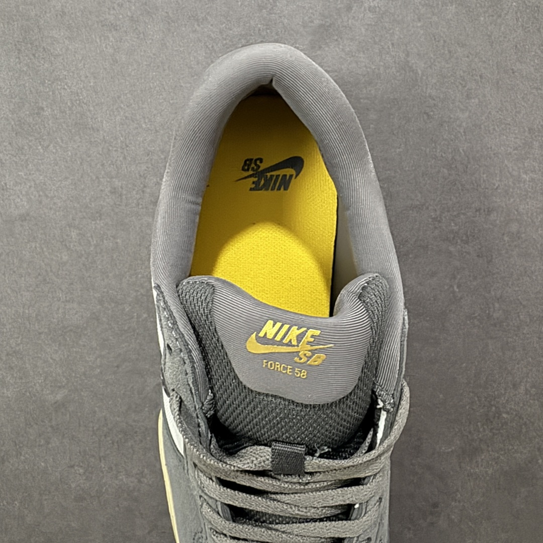 图片[7]-【公司级】NK SB Force 58 复古胶底低帮街头运动滑板鞋是一款将前沿创新带入街头的单品，它具有硫化杯底，具有出色的耐用性和灵活性。使用帆布和绒面革，在饰面上放置通风口，它自始至终都融入了传统篮球风格，重新打造鞋款。 货号：DV5477-102 尺码：36 36.5 37.5 38 38.5 39 40 40.5 41 42 42.5 43 44 45-选品中心