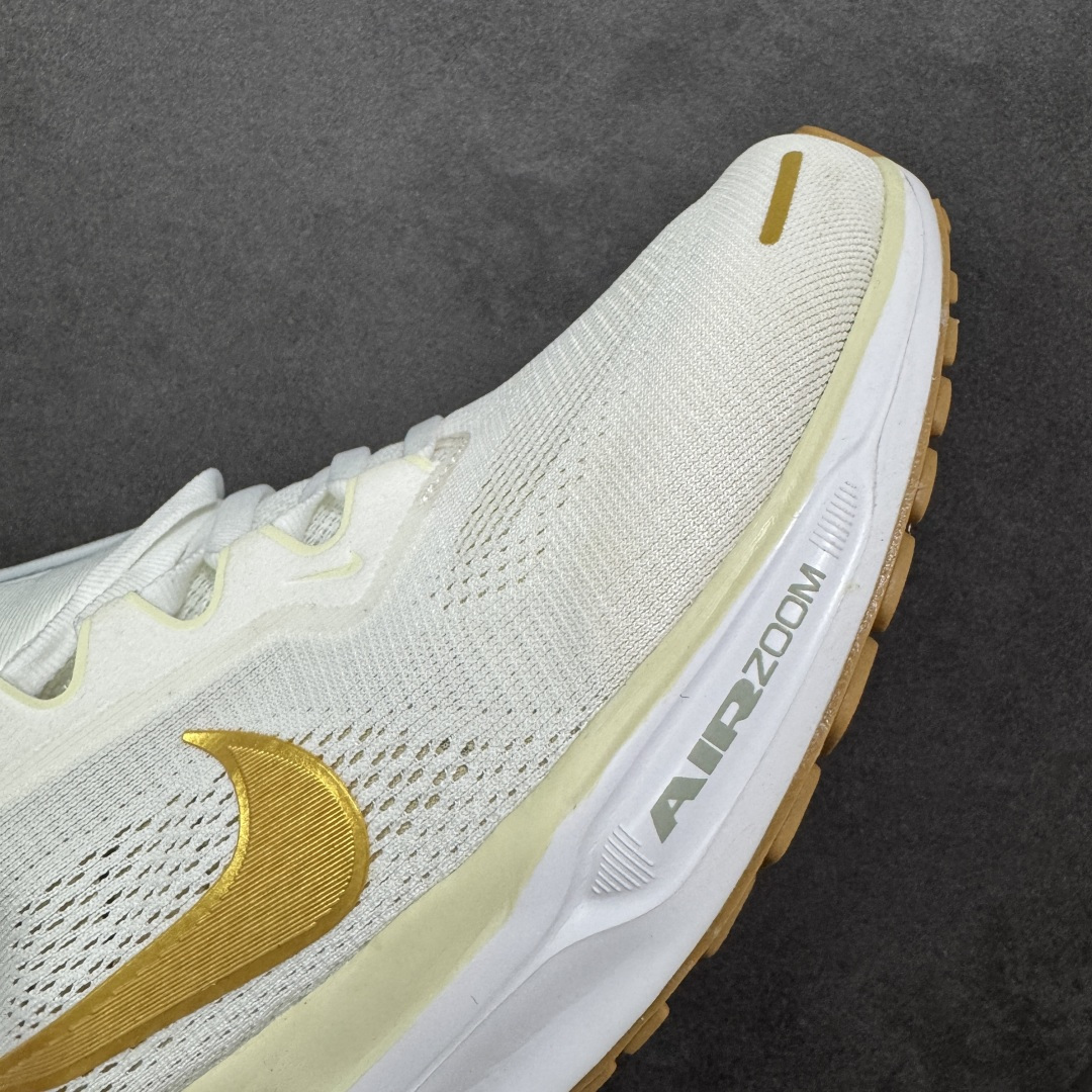 图片[5]-【GQ福利】奥莱ZP单 专柜货品 Nike Pegasus 41 代飞马专业跑鞋 5000双极限清仓 售后无忧 NK Air Zoom Pegasus 41登月 飞马跑鞋 鞋面采用外层由韧性纱线+内层网眼布的设计，在确保稳定性和耐久性的同时，也保证了贴合舒适及透气性能 此外，鞋带孔也从飞线变为全新板带设计，提供更加舒适的锁定贴合 中底方面为 全掌react泡棉+内嵌前后掌双Zoom Air气垫的配置组合，经典的华夫格大底则能确保抓地 尺码：36-45 货号：FD2723-005 编码：QGA180190-选品中心