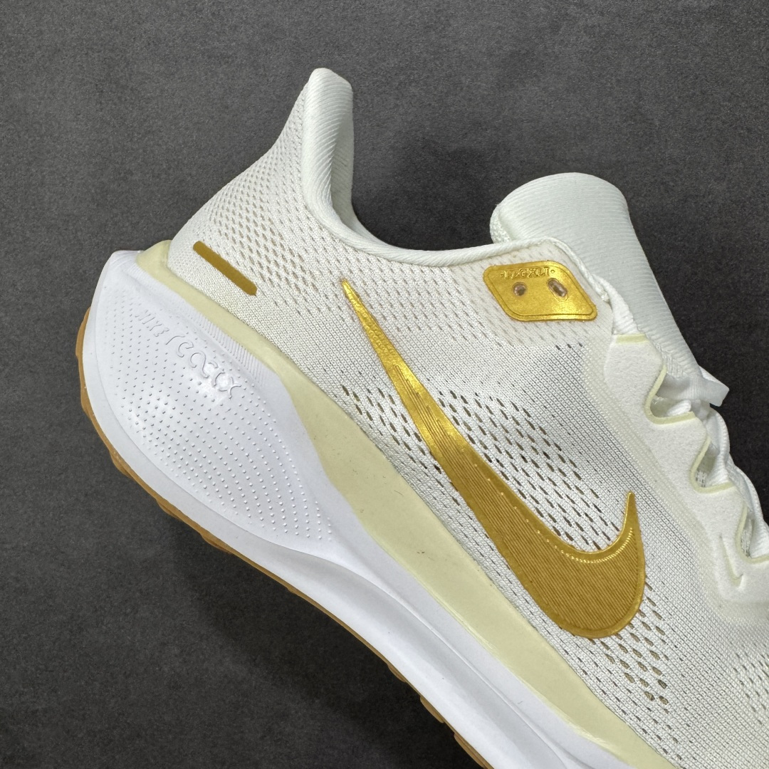 图片[6]-【GQ福利】奥莱ZP单 专柜货品 Nike Pegasus 41 代飞马专业跑鞋 5000双极限清仓 售后无忧 NK Air Zoom Pegasus 41登月 飞马跑鞋 鞋面采用外层由韧性纱线+内层网眼布的设计，在确保稳定性和耐久性的同时，也保证了贴合舒适及透气性能 此外，鞋带孔也从飞线变为全新板带设计，提供更加舒适的锁定贴合 中底方面为 全掌react泡棉+内嵌前后掌双Zoom Air气垫的配置组合，经典的华夫格大底则能确保抓地 尺码：36-45 货号：FD2723-005 编码：QGA180190-选品中心