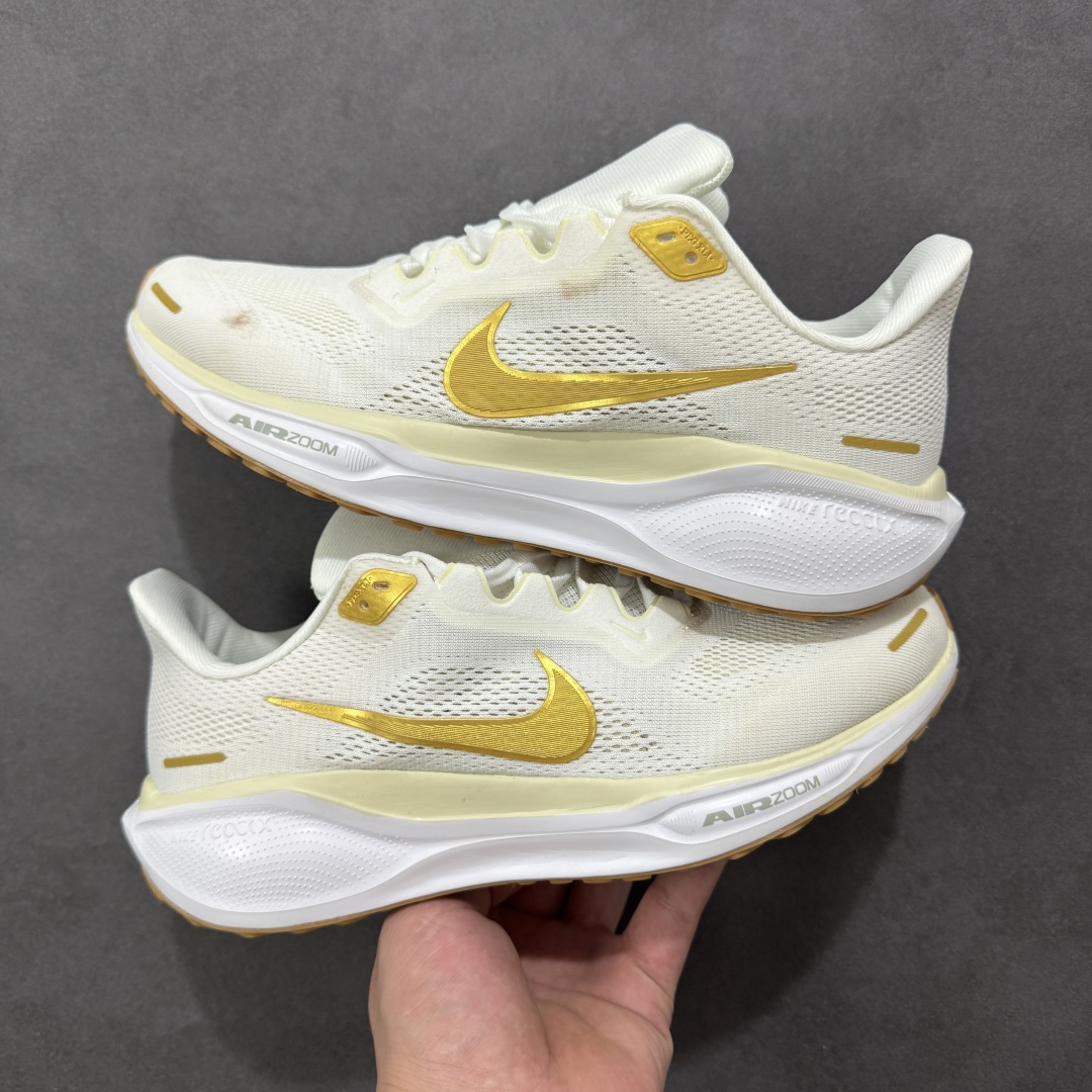 图片[10]-【GQ福利】奥莱ZP单 专柜货品 Nike Pegasus 41 代飞马专业跑鞋 5000双极限清仓 售后无忧 NK Air Zoom Pegasus 41登月 飞马跑鞋 鞋面采用外层由韧性纱线+内层网眼布的设计，在确保稳定性和耐久性的同时，也保证了贴合舒适及透气性能 此外，鞋带孔也从飞线变为全新板带设计，提供更加舒适的锁定贴合 中底方面为 全掌react泡棉+内嵌前后掌双Zoom Air气垫的配置组合，经典的华夫格大底则能确保抓地 尺码：36-45 编码：QGA180190-选品中心
