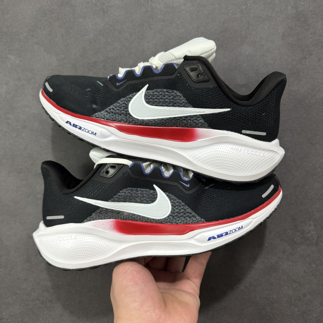 图片[9]-【GQ福利】奥莱ZP单 专柜货品 Nike Pegasus 41 代飞马专业跑鞋 5000双极限清仓 售后无忧 NK Air Zoom Pegasus 41登月 飞马跑鞋 鞋面采用外层由韧性纱线+内层网眼布的设计，在确保稳定性和耐久性的同时，也保证了贴合舒适及透气性能 此外，鞋带孔也从飞线变为全新板带设计，提供更加舒适的锁定贴合 中底方面为 全掌react泡棉+内嵌前后掌双Zoom Air气垫的配置组合，经典的华夫格大底则能确保抓地 尺码：36-45 编码：QGA180190-选品中心