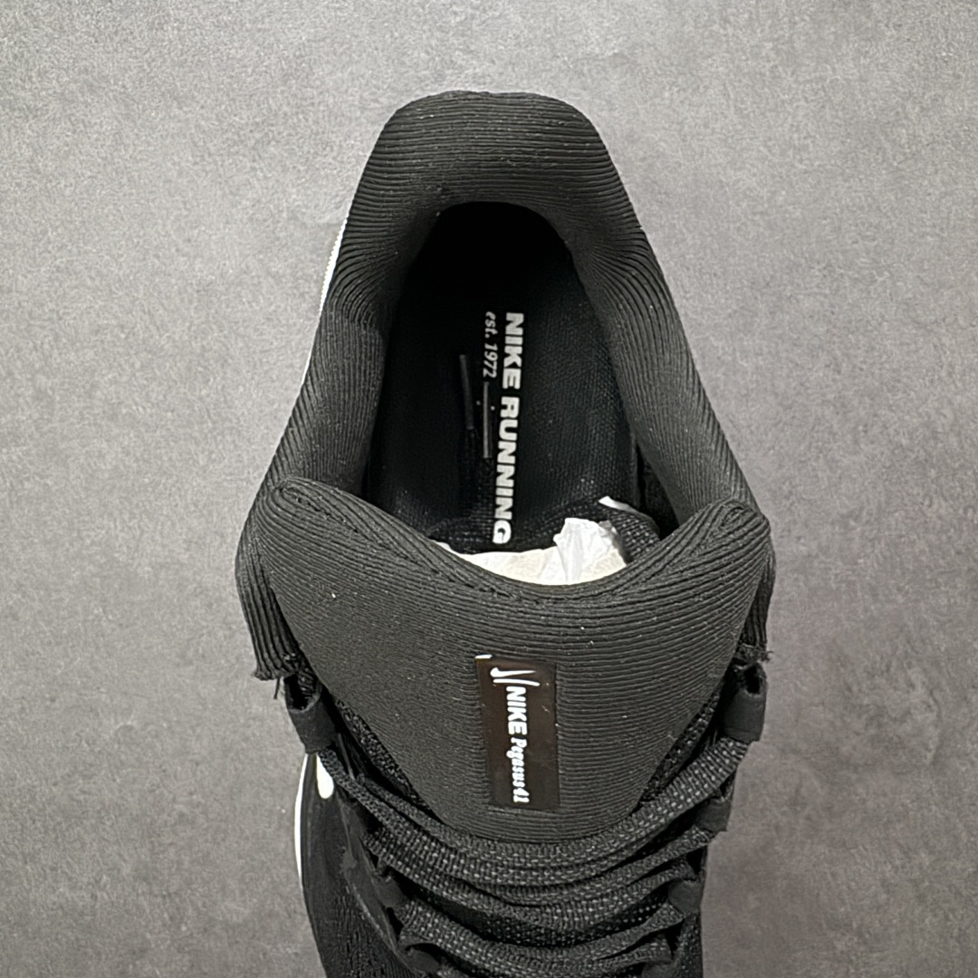 图片[7]-【GQ福利】奥莱ZP单 专柜货品 Nike Pegasus 41 代飞马专业跑鞋 5000双极限清仓 售后无忧 NK Air Zoom Pegasus 41登月 飞马跑鞋 鞋面采用外层由韧性纱线+内层网眼布的设计，在确保稳定性和耐久性的同时，也保证了贴合舒适及透气性能 此外，鞋带孔也从飞线变为全新板带设计，提供更加舒适的锁定贴合 中底方面为 全掌react泡棉+内嵌前后掌双Zoom Air气垫的配置组合，经典的华夫格大底则能确保抓地 尺码：36-45 货号：FD2722-002 编码：QGA180190-选品中心