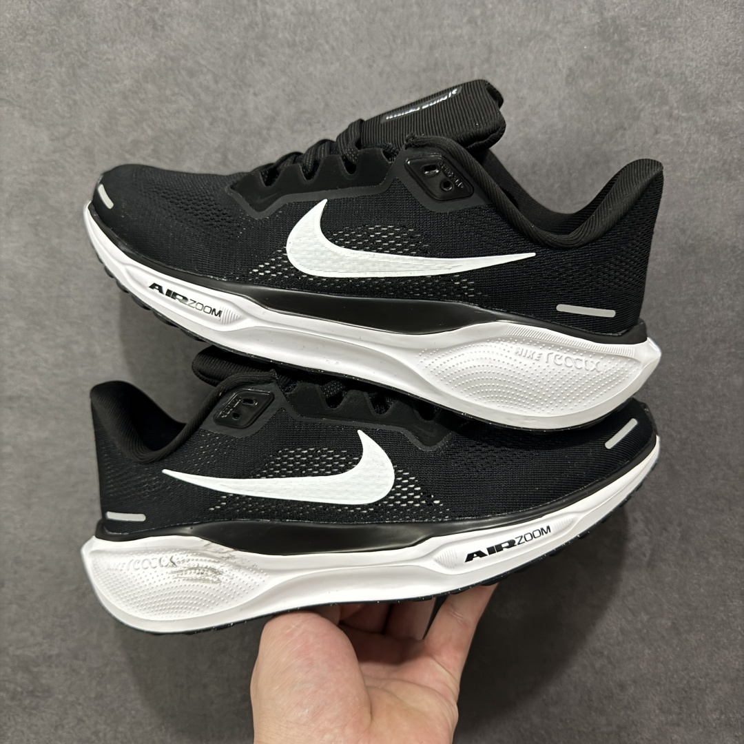 图片[7]-【GQ福利】奥莱ZP单 专柜货品 Nike Pegasus 41 代飞马专业跑鞋 5000双极限清仓 售后无忧 NK Air Zoom Pegasus 41登月 飞马跑鞋 鞋面采用外层由韧性纱线+内层网眼布的设计，在确保稳定性和耐久性的同时，也保证了贴合舒适及透气性能 此外，鞋带孔也从飞线变为全新板带设计，提供更加舒适的锁定贴合 中底方面为 全掌react泡棉+内嵌前后掌双Zoom Air气垫的配置组合，经典的华夫格大底则能确保抓地 尺码：36-45 编码：QGA180190-选品中心