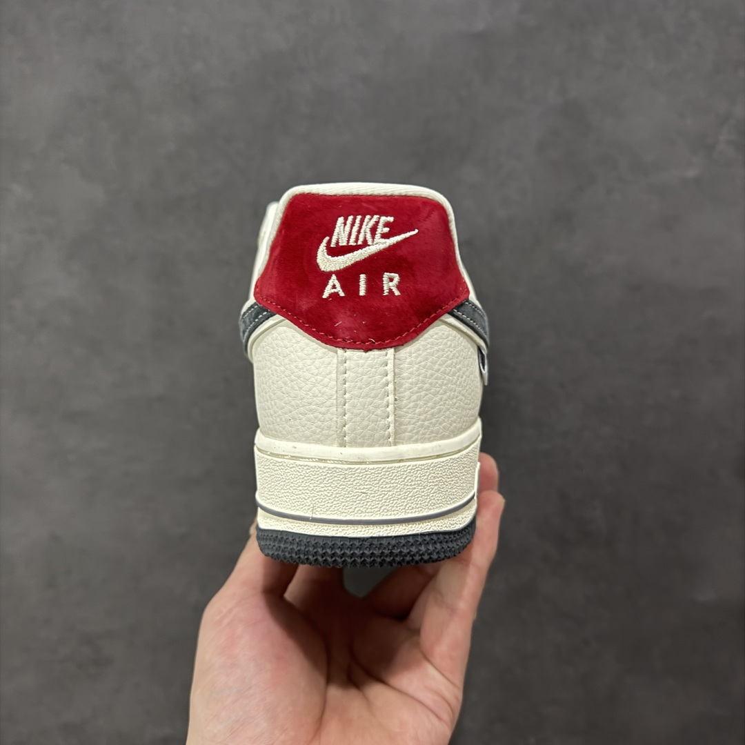 图片[4]-【定制版】Nike Air Force 1\’07 Low 米灰红猪八革 空军一号低帮休闲板鞋  #原楦头原纸板 原装鞋盒 定制五金配件 内置全掌气垫 原厂鞋底 货号：DD1982-325  尺码：36 36.5 37.5 38 38.5 39 40 40.5 41 42 42.5 43 44 44.5 45-选品中心