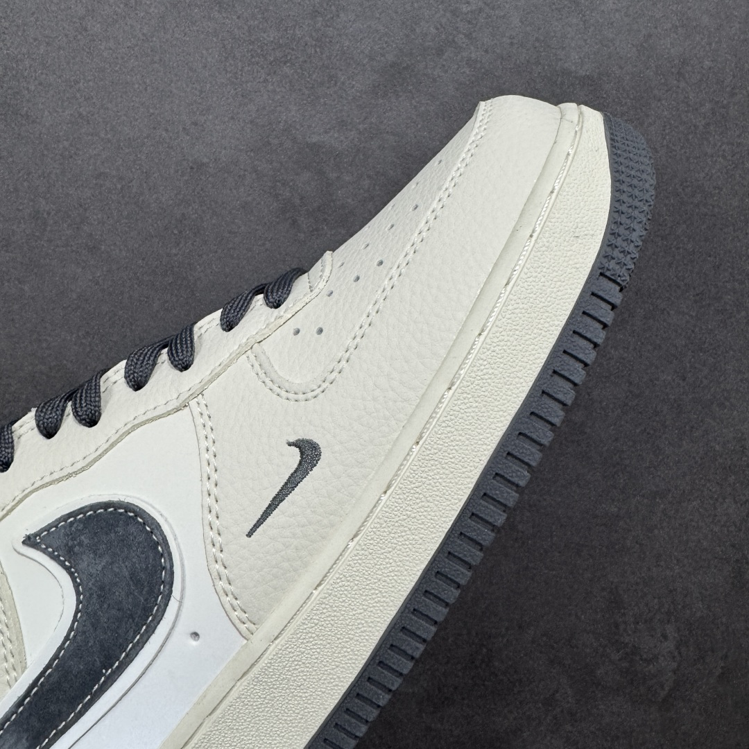 图片[5]-【定制版】Nike Air Force 1\’07 Low 米灰红猪八革 空军一号低帮休闲板鞋  #原楦头原纸板 原装鞋盒 定制五金配件 内置全掌气垫 原厂鞋底 货号：DD1982-325  尺码：36 36.5 37.5 38 38.5 39 40 40.5 41 42 42.5 43 44 44.5 45-选品中心