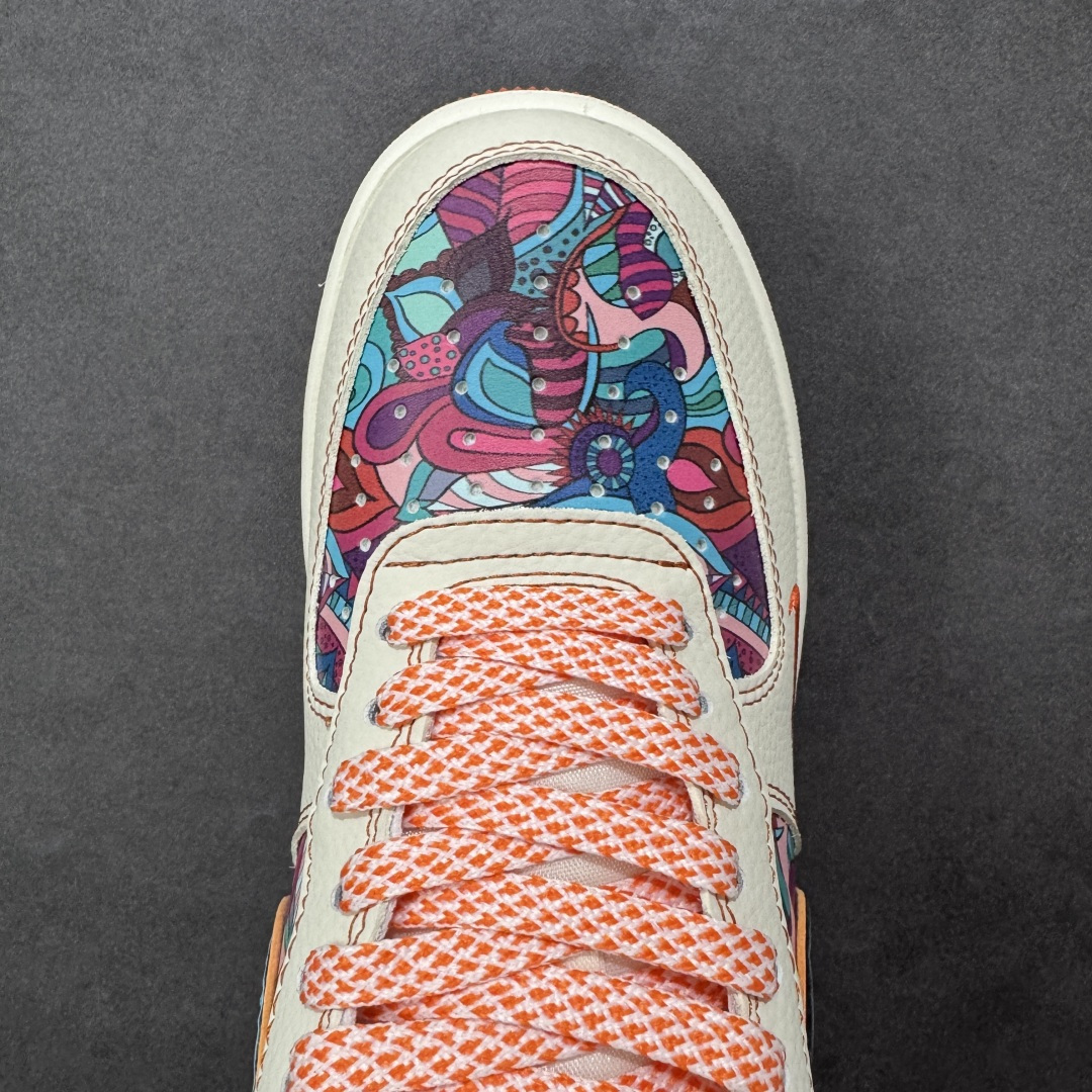 图片[8]-【定制版】NIke Air Force 1 \’07 Low “花橙鬼脸”空军一号 低帮 运动鞋 休闲鞋 折边针车 工艺难度大 原楦头原纸板 原装鞋盒 定制五金配件 内置全掌气垫 原厂鞋底 货号：XL1979-125 尺码：36 36.5 37.5 38 38.5 39 40 40.5 41 42 42.5 43 44 44.5 45 编码：HXSA310320-选品中心