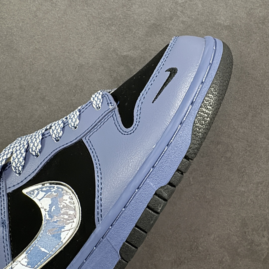 图片[5]-【定制版】Nike SB Dunk Low “路易威登联名——雾霾蓝银勾” 反光效果 高端定制 低帮休闲板鞋 定制鞋盒 大厂纯原品质出货 超高清洁度 皮料切割干净无任何毛边 细节完美 货号：DJ1988-002 尺码：36 36.5 37.5 38 38.5 39 40 40.5 41 42 42.5 43 44 44.5 45-选品中心