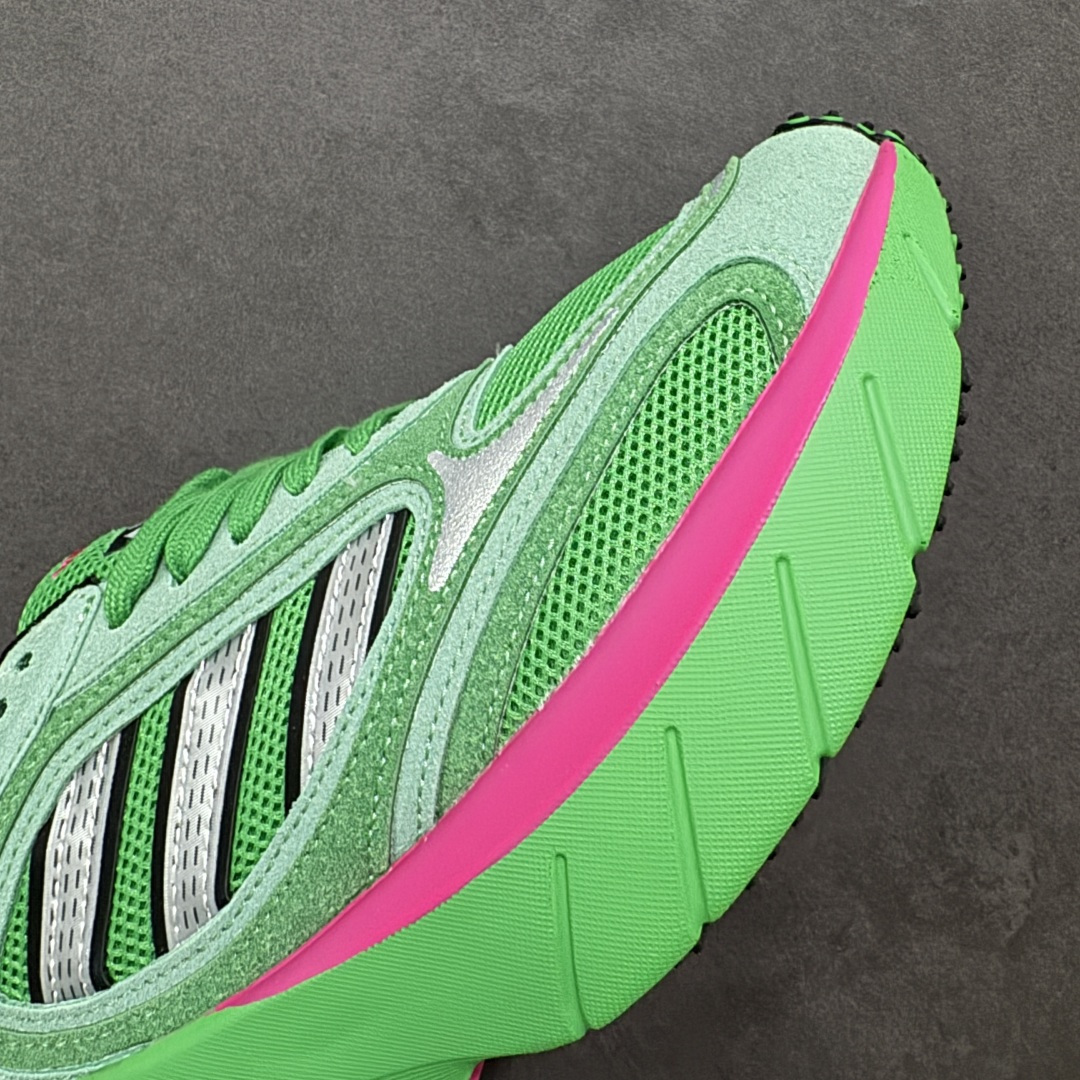 图片[5]-【公司级】Adidas Adizero Goukana 阿迪达斯 新款厚底低帮百搭休闲鞋 Adidas 再度以过往经典跑鞋为灵感，带来眼前这款复古与前卫共存的全新鞋款 adidas adiZero Goukana。Goukana 在日语中意味华丽，整体设计源于 2008 年的经典竞速跑鞋 adiZero Adios Neftenga。细节延续着 adizero 家族式的基因元素，鲜明色调诠释的同时，也注入当下厚底跑鞋的轮廓造型以及 Lightstrike 缓震的加持！ 货号：JP7178 尺码：36-45没半码-选品中心