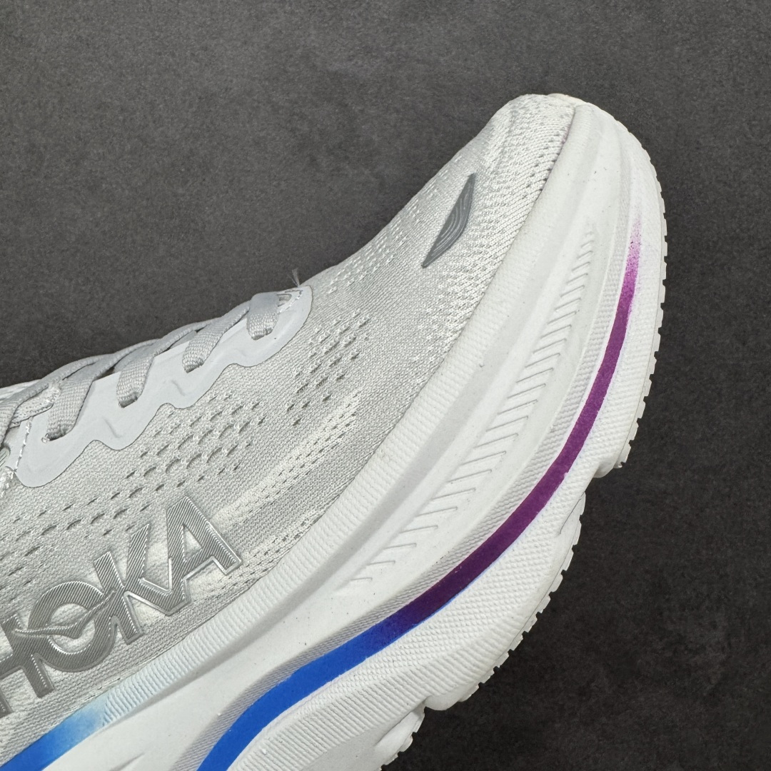 图片[5]-【公司级】HOKA ONE ONE Bondi 9 复古舒适防滑耐磨 低帮 山地户外跑步鞋 货号：1162012/CYWH 尺码：36 36.5 37.5 38 38.5 39 40 40.5 41 42 42.5 43 44 45 46 编码：FSB220230-选品中心