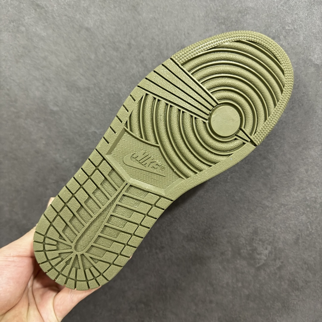 图片[9]-【K版纯原】Air Jordan AJ1 Low 低帮 灰绿 HO6998-200 全新流水线出品 市场第二梯队最强版 全部原鞋开发 原楦原纸板开发 全鞋电脑针车 原厂内置全掌气垫 原盒内在原标 唯一Zp原版鞋带绑法 免检产品 全新2022版型 全头层皮料 完美零毛边处理 原厂配置全掌气垫 价格定位良心 新配色陆续出货 尺码：36-46-选品中心