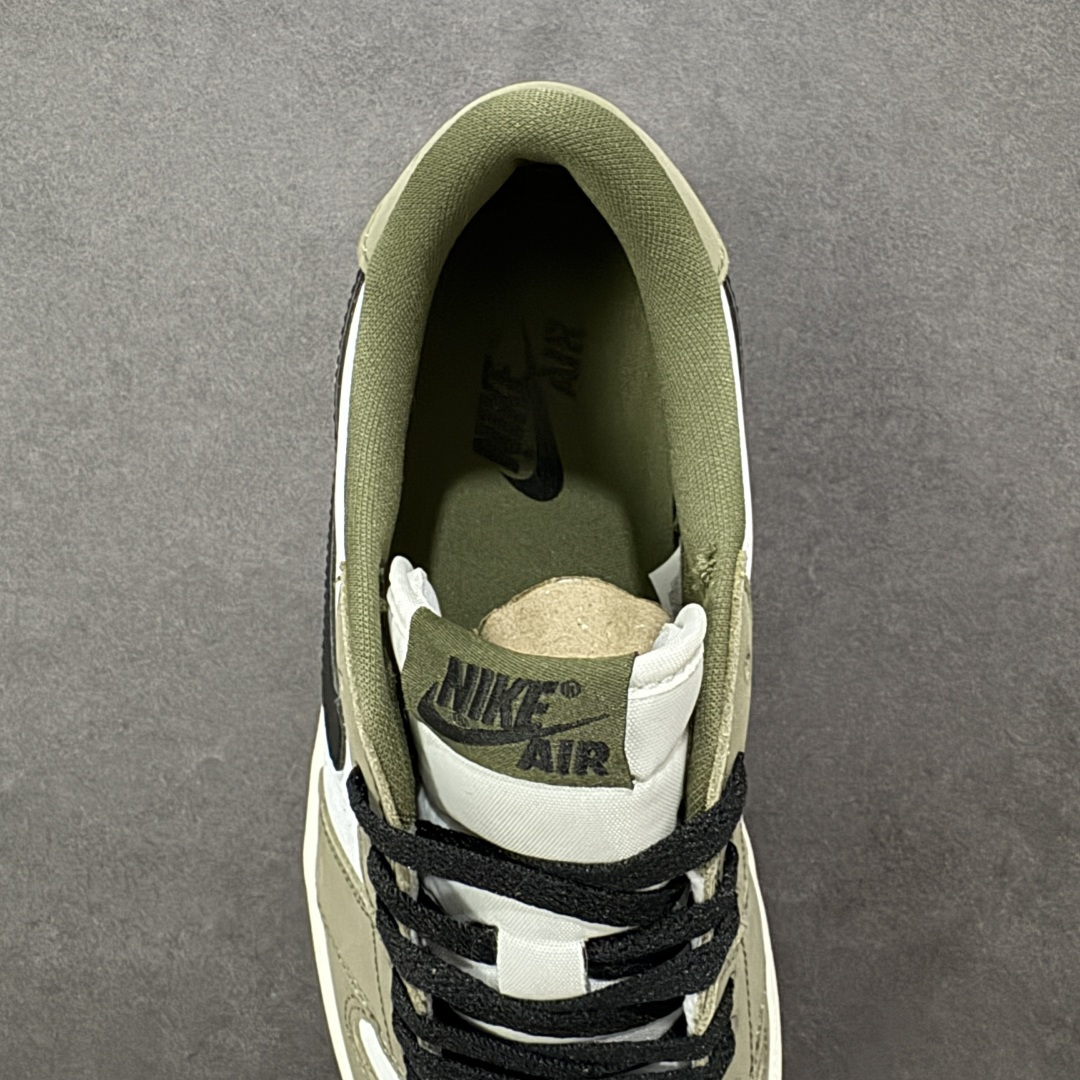 图片[7]-【K版纯原】Air Jordan AJ1 Low 低帮 灰绿 HO6998-200 全新流水线出品 市场第二梯队最强版 全部原鞋开发 原楦原纸板开发 全鞋电脑针车 原厂内置全掌气垫 原盒内在原标 唯一Zp原版鞋带绑法 免检产品 全新2022版型 全头层皮料 完美零毛边处理 原厂配置全掌气垫 价格定位良心 新配色陆续出货 尺码：36-46-选品中心