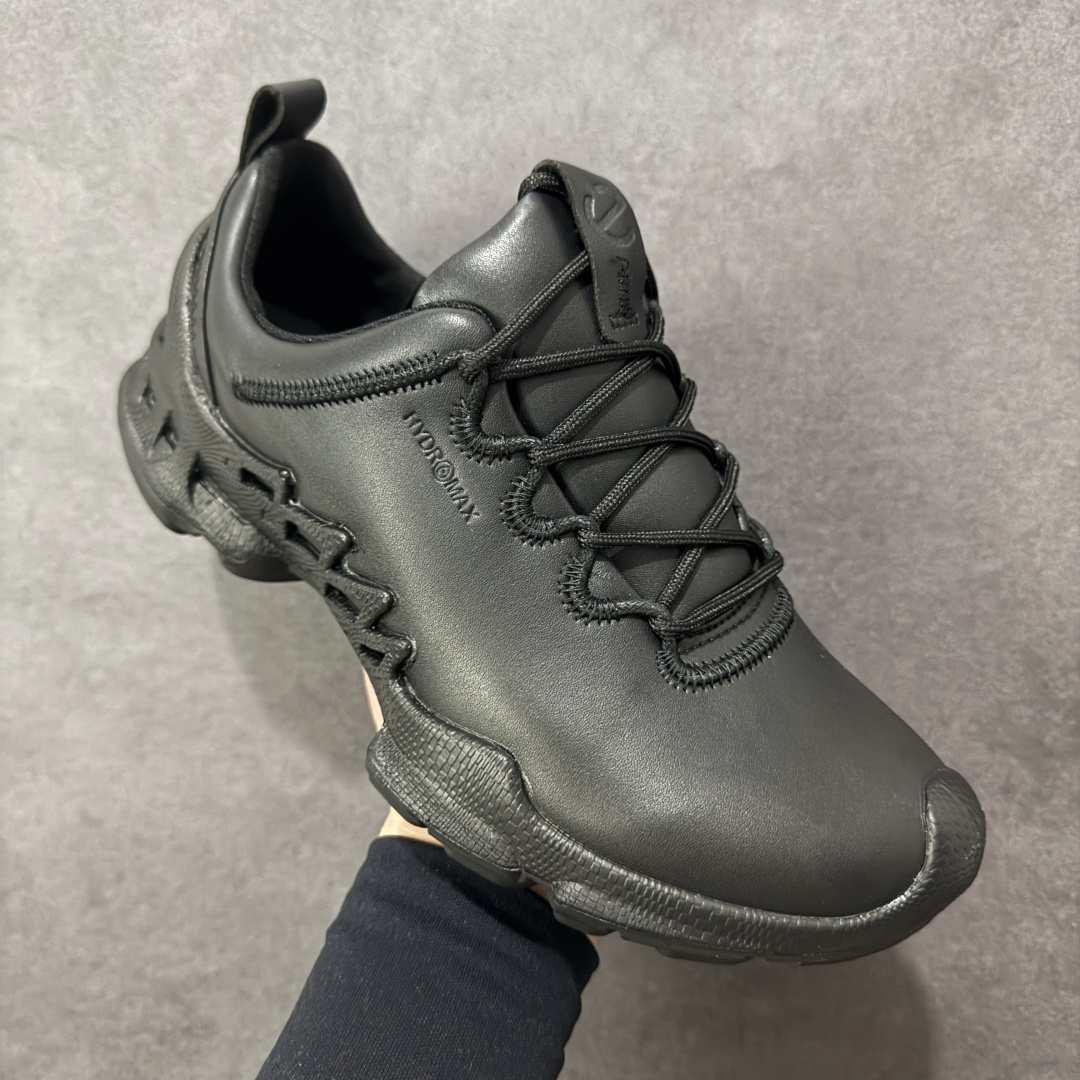 图片[3]-【广东纯原版】ECCO爱步跑步鞋百搭舒适 秋冬新款厚底休闲运动鞋男鞋 灵动系列 黄景瑜同款 品质牛皮鞋面，轻盈柔韧 具有良好的透气性 细腻柔软 简约系带设计 可自由调节松紧 贴合脚型 PU泡沫橡胶大底 抓地力强 具有良好的防滑耐磨性 时尚简约 休闲百搭 尺码：39 40 41 42 43 44 （皮鞋码）-选品中心