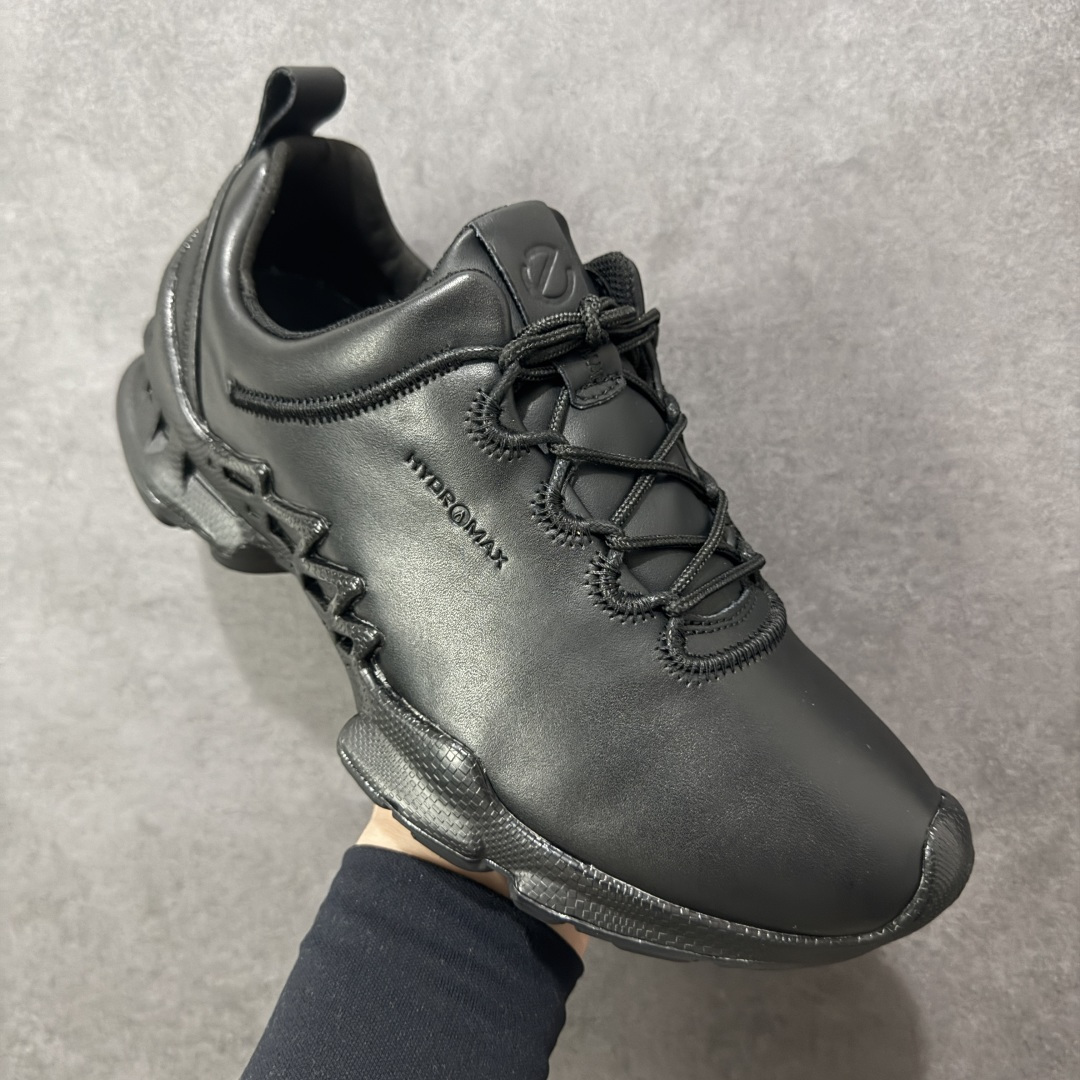 图片[3]-【广东纯原版】ECCO爱步跑步鞋百搭舒适 秋冬新款厚底休闲运动鞋男鞋 灵动系列 黄景瑜同款 品质牛皮鞋面，轻盈柔韧 具有良好的透气性 细腻柔软 简约系带设计 可自由调节松紧 贴合脚型 PU泡沫橡胶大底 抓地力强 具有良好的防滑耐磨性 时尚简约 休闲百搭 尺码：39 40 41 42 43 44 （皮鞋码）-选品中心