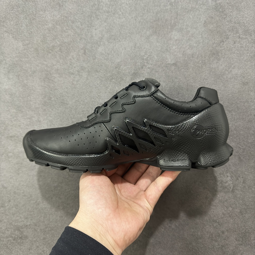 图片[2]-【广东纯原版】ECCO爱步跑步鞋百搭舒适 秋冬新款厚底休闲运动鞋男鞋 灵动系列 黄景瑜同款 品质牛皮鞋面，轻盈柔韧 具有良好的透气性 细腻柔软 简约系带设计 可自由调节松紧 贴合脚型 PU泡沫橡胶大底 抓地力强 具有良好的防滑耐磨性 时尚简约 休闲百搭 尺码：39 40 41 42 43 44 （皮鞋码）-选品中心