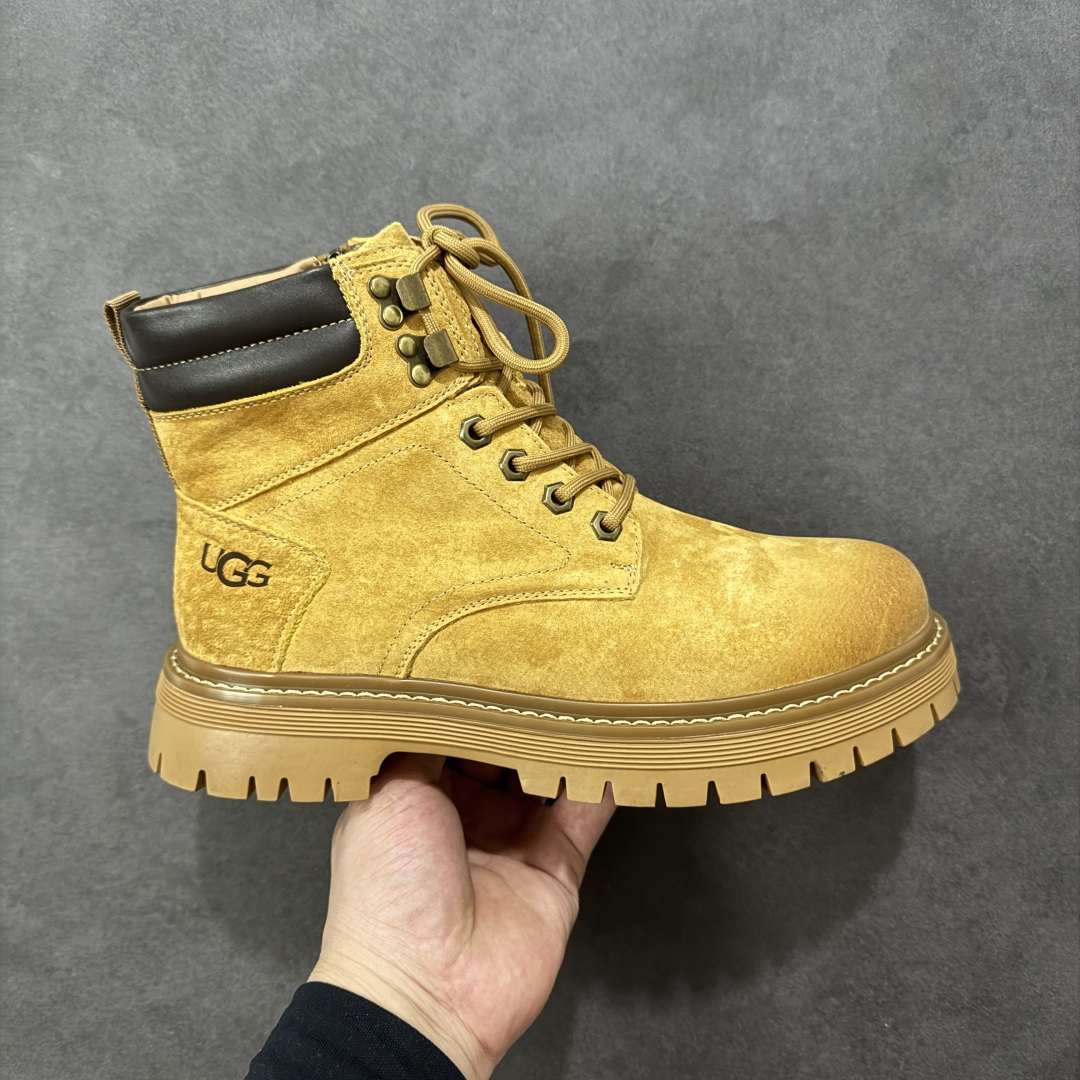 【广东纯原】UGG秋冬新品Tasman Weather Hybrid 塔斯曼混合系列轻量休闲鞋(毛绒一体内里 保暖锁热)秋冬必备 户外中帮男士休闲鞋雪地靴马丁靴系列 广东大厂品质 秋冬新款 时尚潮流搭配 面料釆用意大利进口磨砂牛皮 全鞋真牛皮材料 大底到五金都是代工厂原材料制作 好货不杀猪 首单质量严格把控 全套官网统一包装 今年冬季防寒户外专用产品 日常随意搭配 型男必备‼ 货号:U5618M 尺码:39-44-选品中心