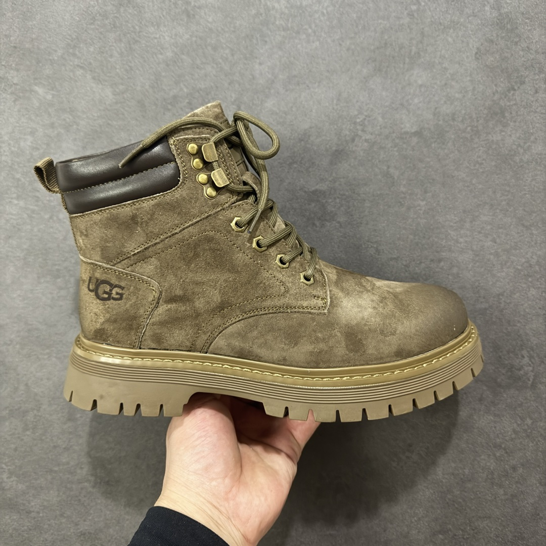 【广东纯原】UGG秋冬新品Tasman Weather Hybrid 塔斯曼混合系列轻量休闲鞋（毛绒一体内里 保暖锁热）秋冬必备 户外中帮男士休闲鞋雪地靴马丁靴系列 广东大厂品质 秋冬新款 时尚潮流搭配 面料釆用意大利进口磨砂牛皮 全鞋真牛皮材料 大底到五金都是代工厂原材料制作 好货不杀猪 首单质量严格把控 全套官网统一包装 今年冬季防寒户外专用产品 日常随意搭配 型男必备‼ 货号：U5618M 尺码：39-44-选品中心