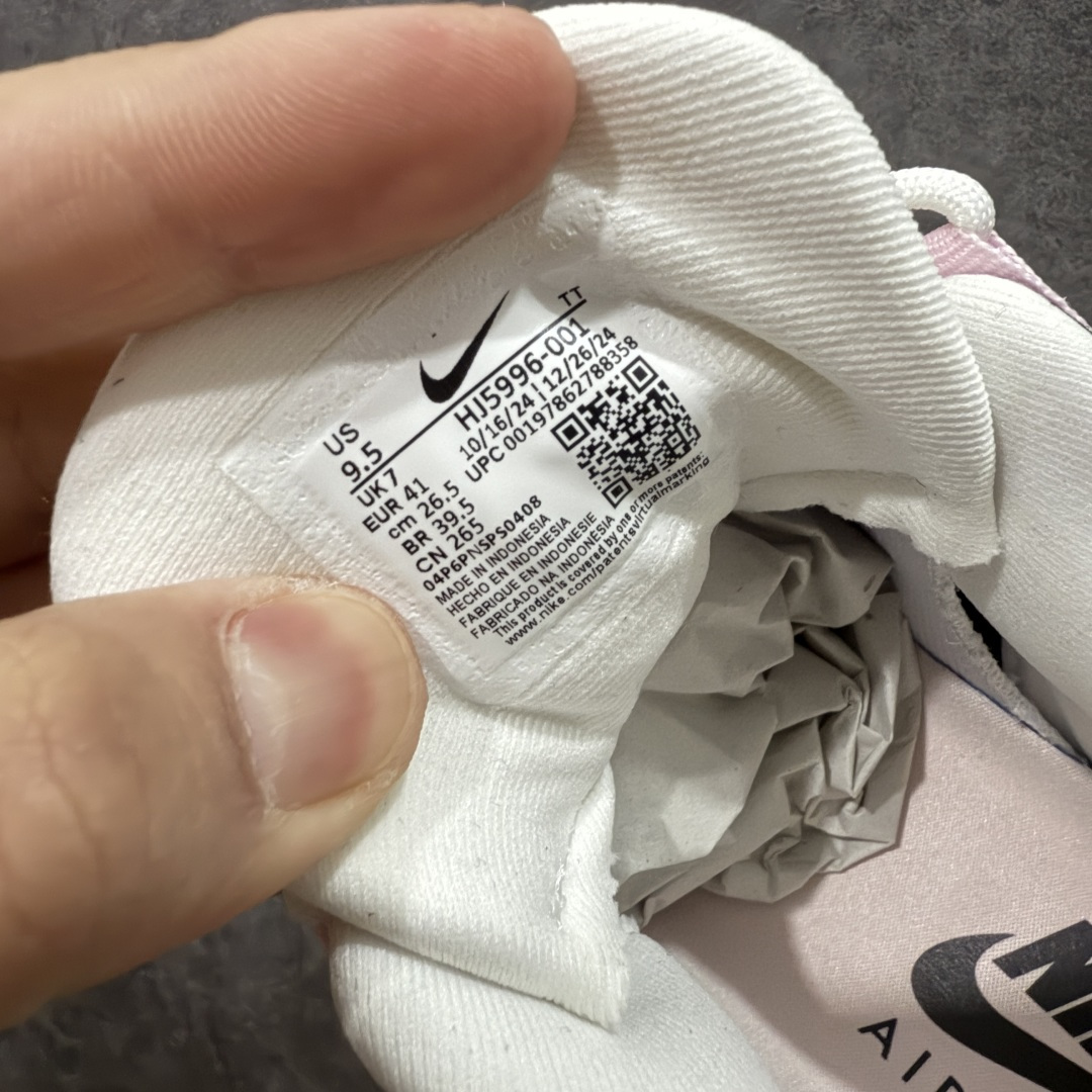 【纯原版】Nike Air Max 95 复古减震气垫跑鞋 灰粉 HJ5996-001外贸顶级专供 全部