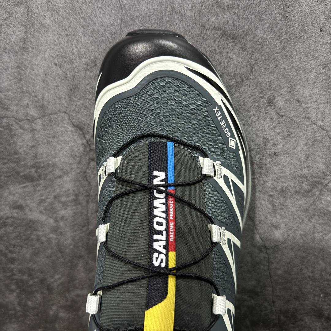 【莞产版本】 Salomon XT-6 GTX萨洛蒙复古潮流户外机能登山跑鞋 外贸平台订单 全套原纸板楦