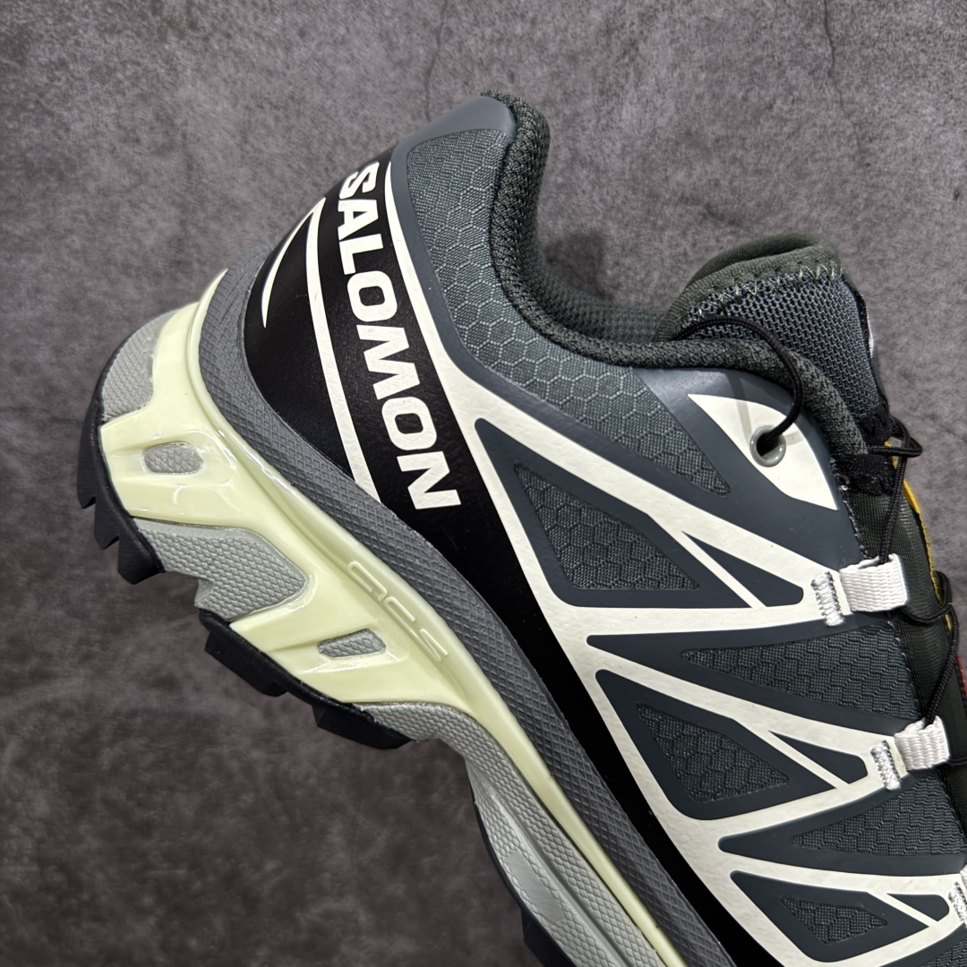 【莞产版本】 Salomon XT-6 GTX萨洛蒙复古潮流户外机能登山跑鞋 外贸平台订单 全套原纸板楦