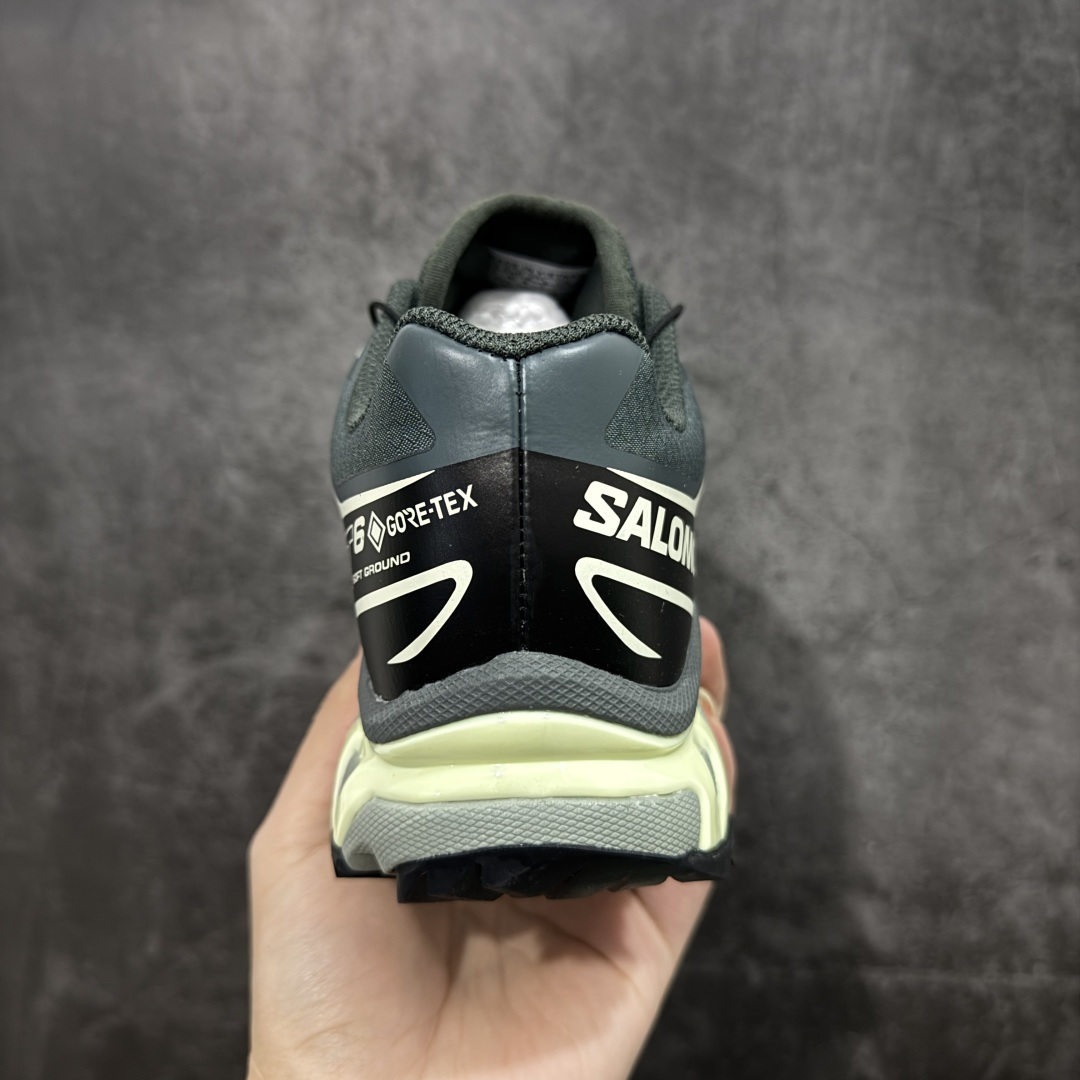 【莞产版本】 Salomon XT-6 GTX萨洛蒙复古潮流户外机能登山跑鞋 外贸平台订单 全套原纸板楦