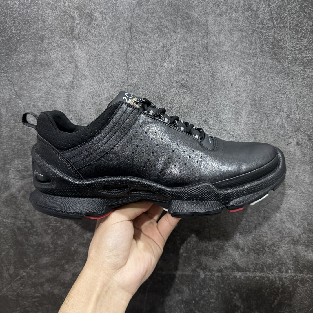 【纯原】ecco爱步 Biom C 牛皮 户外运动 健步 轻盈舒适 减震耐磨 低帮 登山鞋/徒步鞋 独家