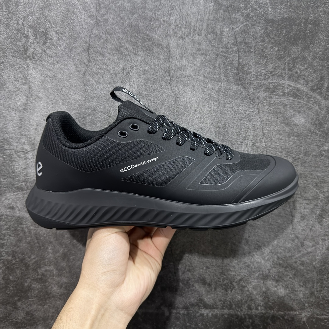 【纯原】Ecco/爱步 Biom皮面系列25新款 舒适百搭时尚运动健步鞋 防水款经典和现代工艺品质融合 