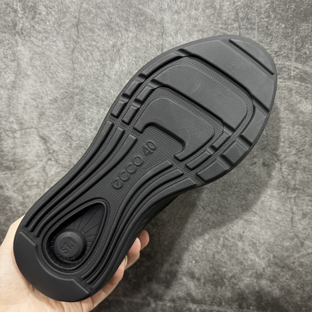 【纯原】Ecco/爱步 Biom皮面系列25新款 舒适百搭时尚运动健步鞋 防水款经典和现代工艺品质融合 
