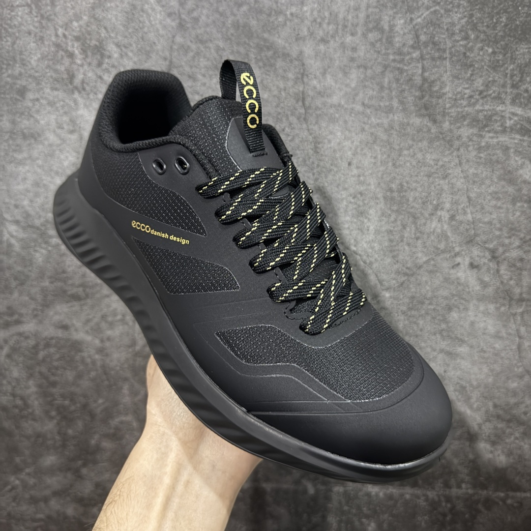【纯原】Ecco/爱步 Biom皮面系列25新款 舒适百搭时尚运动健步鞋 防水款经典和现代工艺品质融合 