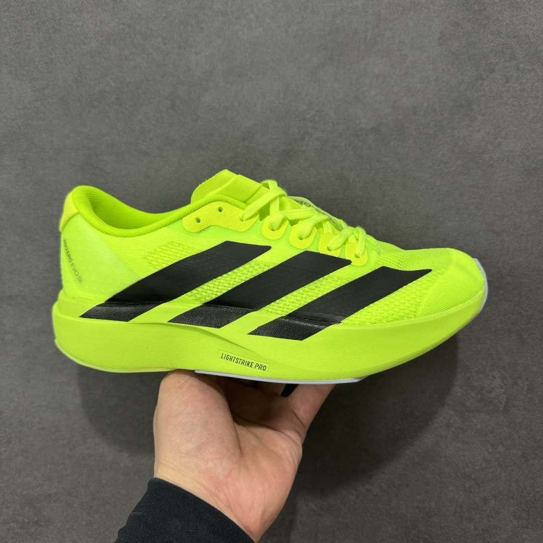 【公司级】Adidas Adizero Evo SL 阿迪超轻透气缓震跑鞋 #以令人难以置信的138克重量,刷新了跑鞋轻量化的记录,阿迪在材料科学和工艺技术上的深厚积累。 #全新鞋款采用Lightweight Upper材料,让穿着者几乎能够体验到一种裸足的感觉 货号:JP7147、JS1183、JP7149、JR5841、JR5840、JR3414、JP3416、JR3415、JQ4576、JQ4578、KI3393、KI3392、 尺码:36-46 编码:GQB210220-选品中心