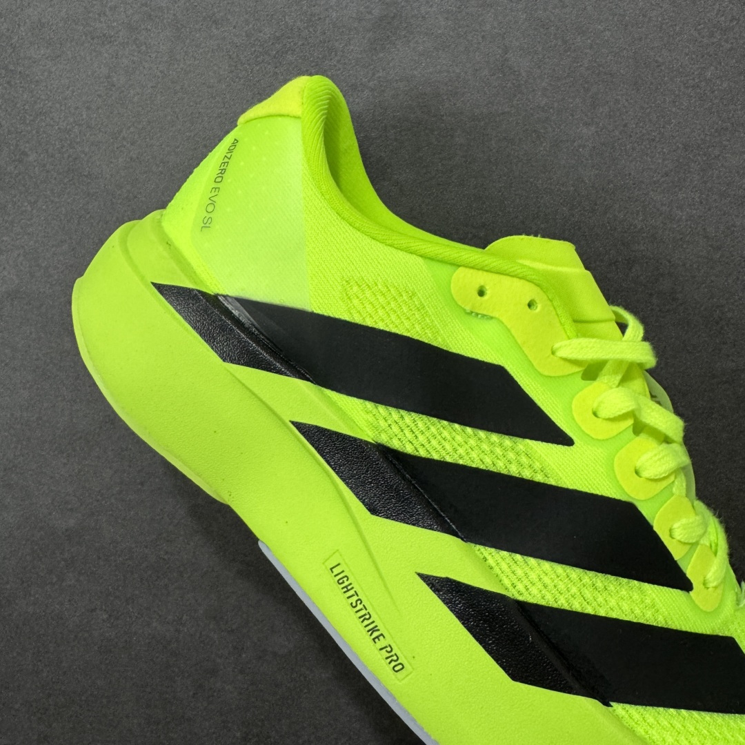 图片[6]-【公司级】Adidas Adizero Evo SL 阿迪超轻透气缓震跑鞋 #以令人难以置信的138克重量，刷新了跑鞋轻量化的记录，阿迪在材料科学和工艺技术上的深厚积累。 #全新鞋款采用Lightweight Upper材料，让穿着者几乎能够体验到一种裸足的感觉 货号：JP7147、JS1183、JP7149、JR5841、JR5840、JR3414、JP3416、JR3415、JQ4576、JQ4578、KI3393、KI3392、 尺码：36-46 编码：GQB210220-选品中心