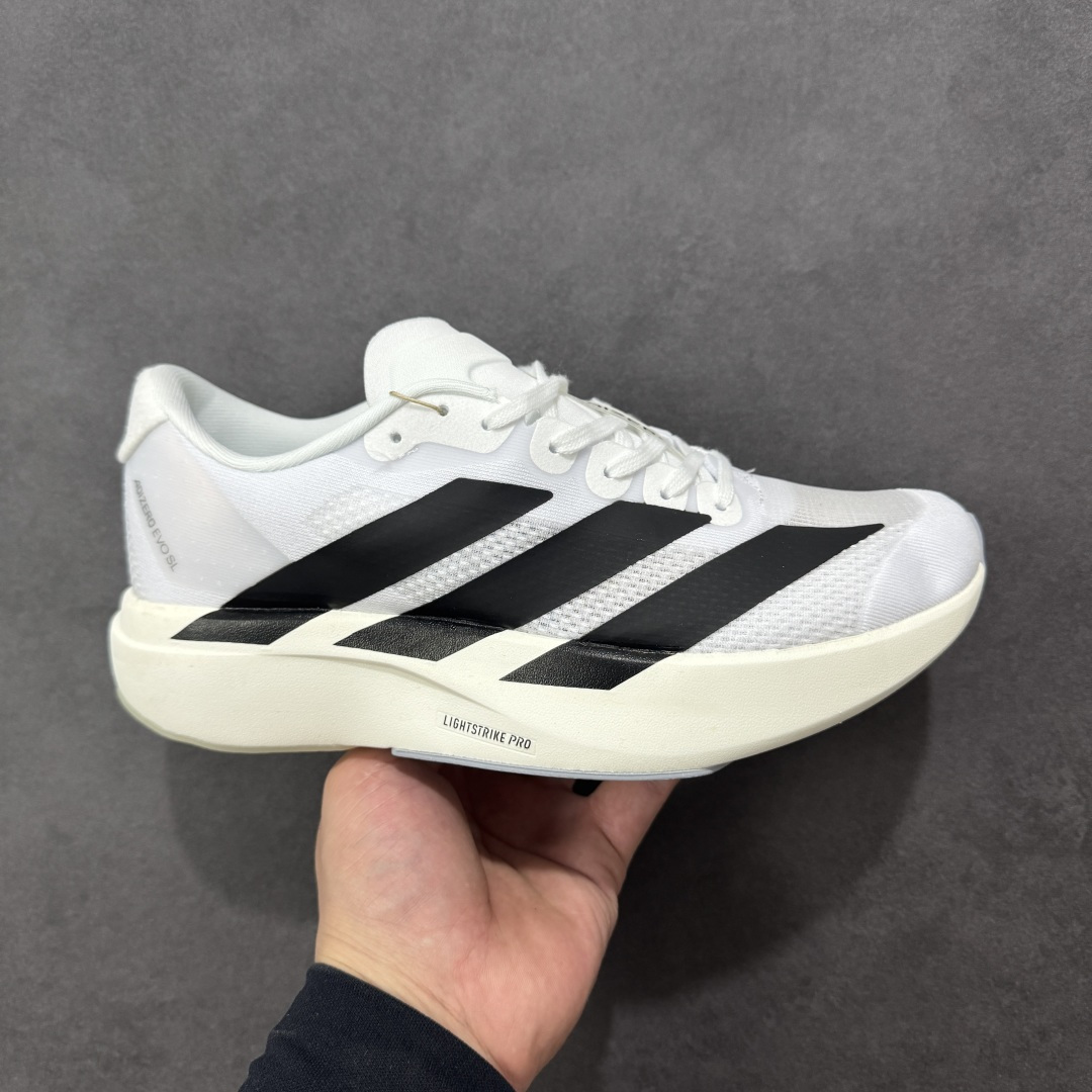 图片[9]-【公司级】Adidas Adizero Evo SL 阿迪超轻透气缓震跑鞋 #以令人难以置信的138克重量，刷新了跑鞋轻量化的记录，阿迪在材料科学和工艺技术上的深厚积累。 #全新鞋款采用Lightweight Upper材料，让穿着者几乎能够体验到一种裸足的感觉 货号：JP7147、JS1183、JP7149、JR5841、JR5840、JR3414、JP3416、JR3415、JQ4576、JQ4578、KI3393、KI3392、 尺码：36-46 编码：GQB210220-选品中心