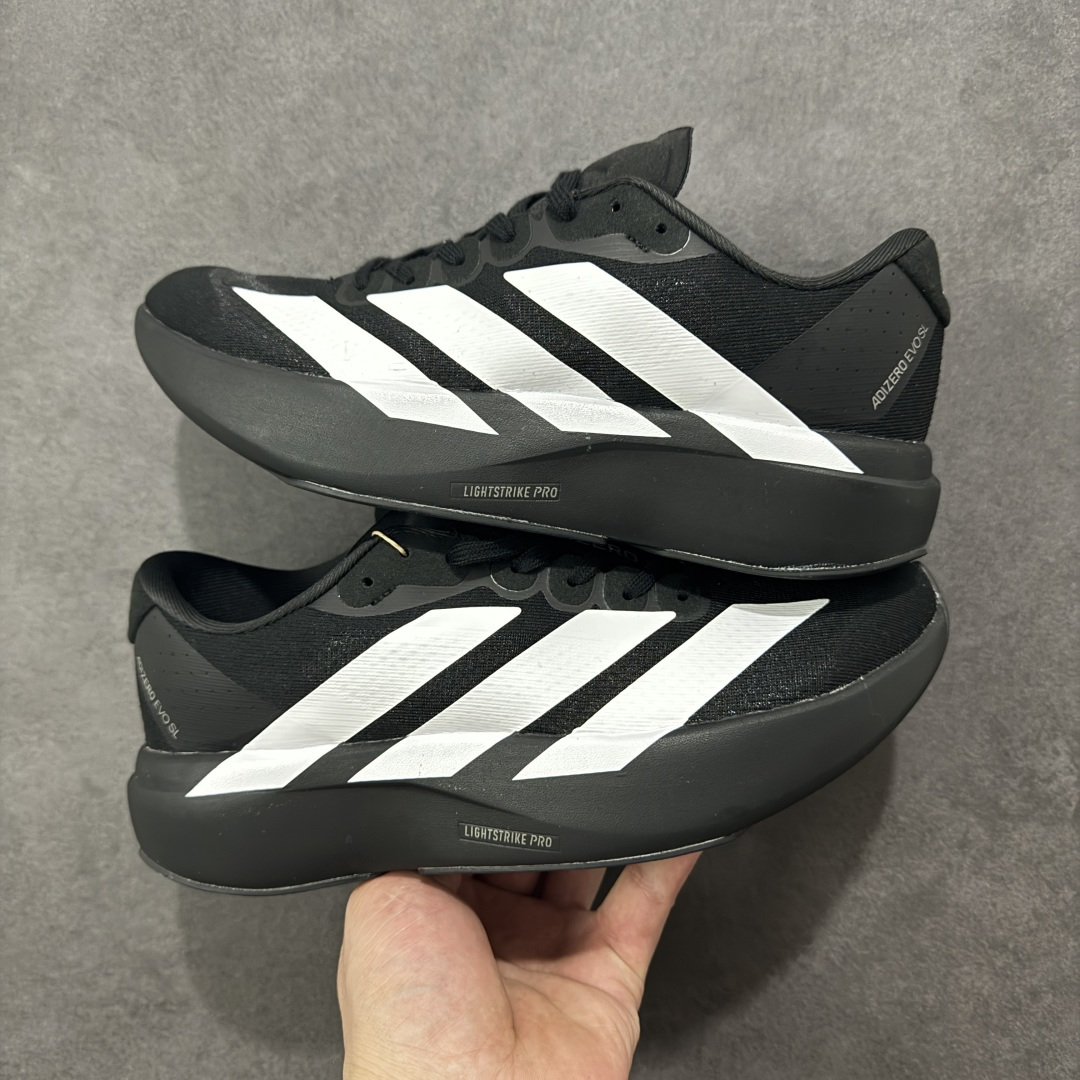 图片[4]-【公司级】Adidas Adizero Evo SL 阿迪超轻透气缓震跑鞋 #以令人难以置信的138克重量，刷新了跑鞋轻量化的记录，阿迪在材料科学和工艺技术上的深厚积累。 #全新鞋款采用Lightweight Upper材料，让穿着者几乎能够体验到一种裸足的感觉 货号：JP7147、JS1183、JP7149、JR5841、JR5840、JR3414、JP3416、JR3415、JQ4576、JQ4578、KI3393、KI3392、 尺码：36-46 编码：GQB210220-选品中心