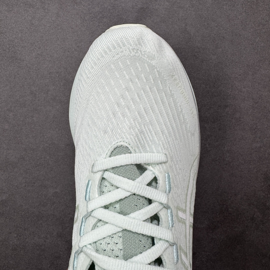 图片[8]-【公司级】平台订单 Asics Gel-Nimbus 27 亚瑟士厚底减震跑步鞋 鞋面采用双层提花网面设计，提高包裹性和透气性，后跟搭载稳定系统科技T-GEL提升整体支撑力和结构感，减少对身体带来的冲击负荷，创新中底至轻回弹 真标带半码 尺码：36-47码 编码：GQB240250-选品中心