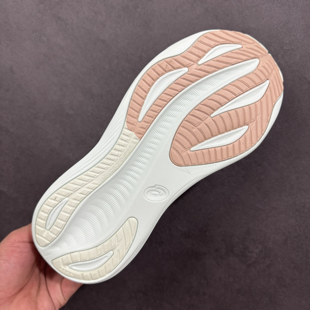 图片[9]-【公司级】平台订单 Asics Gel-Nimbus 27 亚瑟士厚底减震跑步鞋 鞋面采用双层提花网面设计，提高包裹性和透气性，后跟搭载稳定系统科技T-GEL提升整体支撑力和结构感，减少对身体带来的冲击负荷，创新中底至轻回弹 真标带半码 尺码：36-47码 编码：GQB240250-选品中心